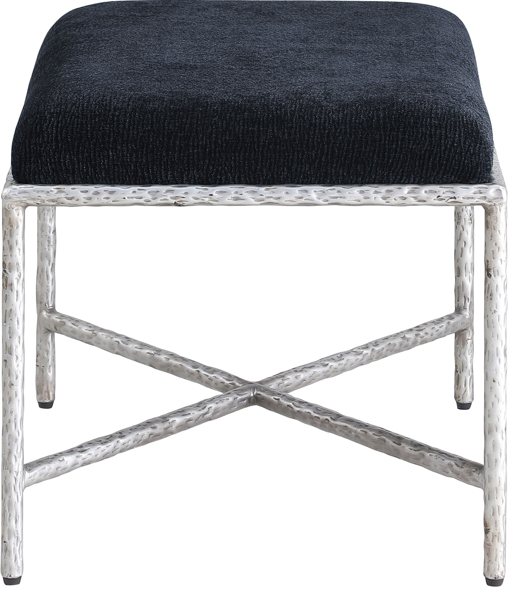 Valley - Bench With Silver Frame