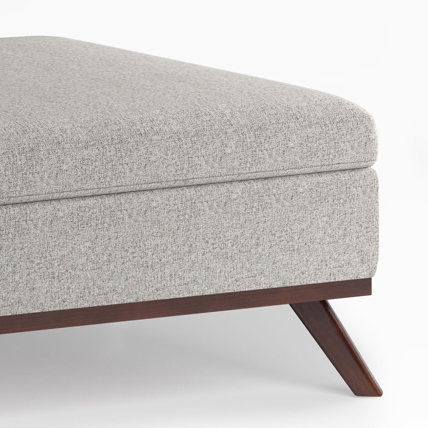 Owen - Multifunctional Square Coffee Table Storage Ottoman - Best Buy Furniture