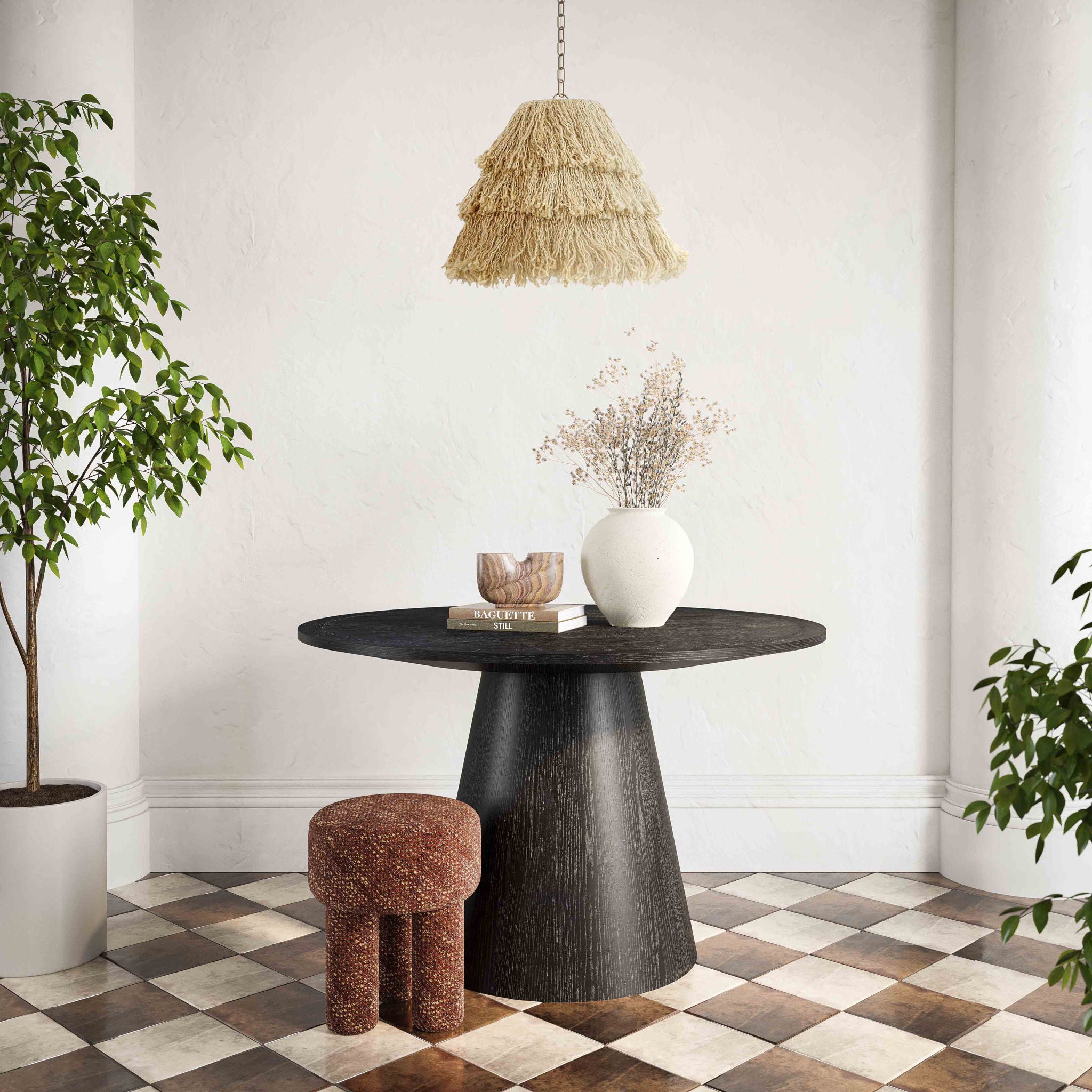 Sahara - Round Dining Table - Black