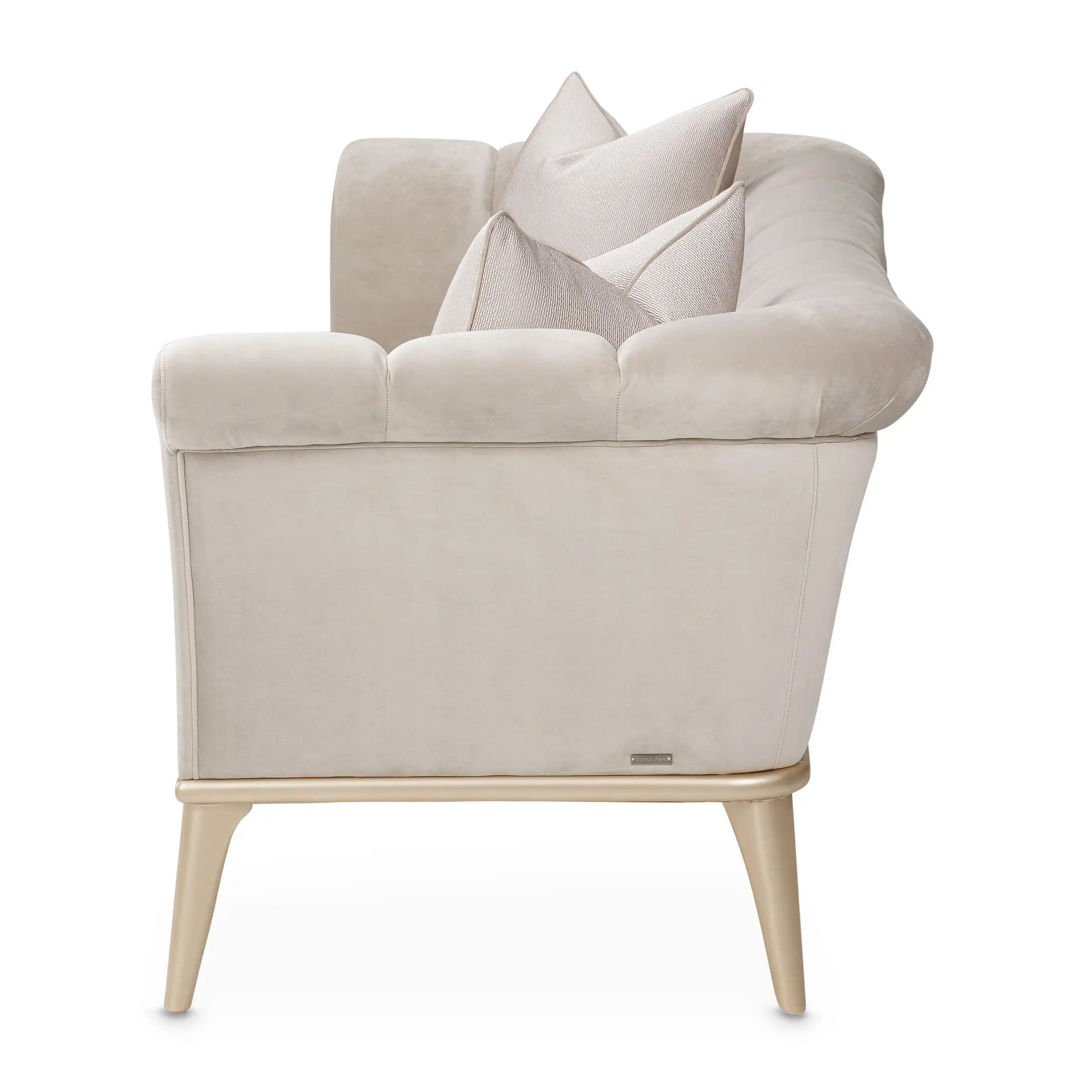Yvette - Sofa - Porcini/Medium Champagne