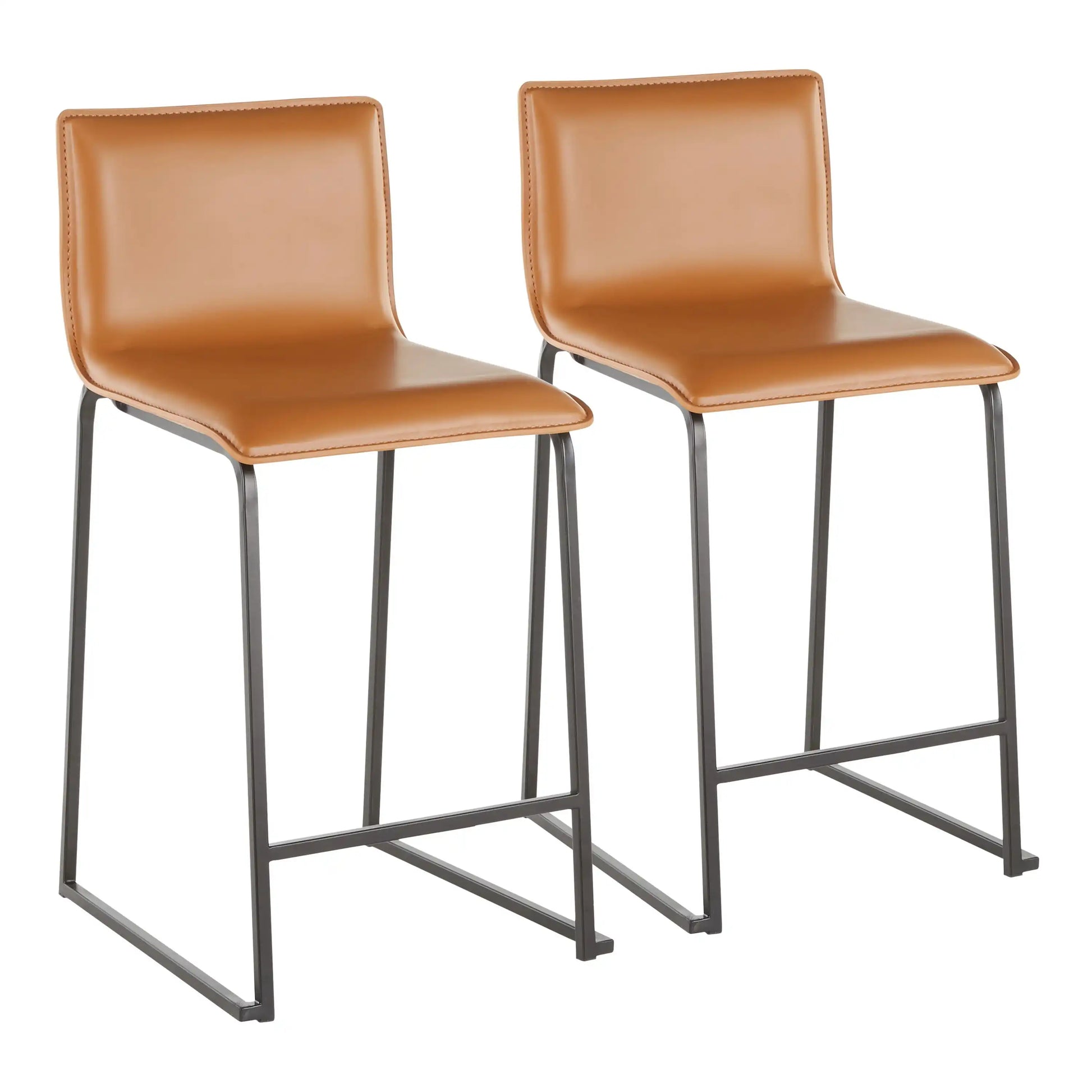 Mara - Upholstered Contemporary Counter Stool (Set of 2) - Best Buy Furniture
