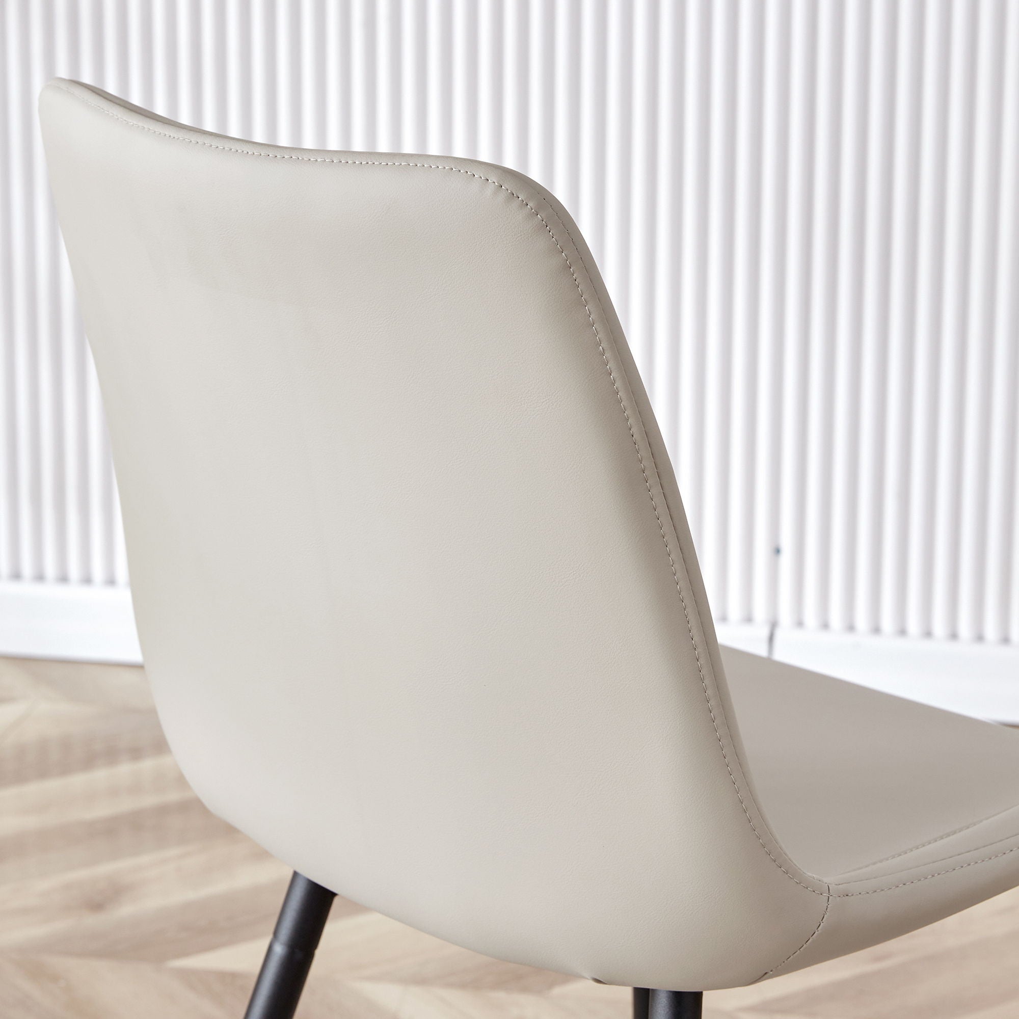 Modern Medieval Style Restaurant Cushioned Chairs With Suede Backrests