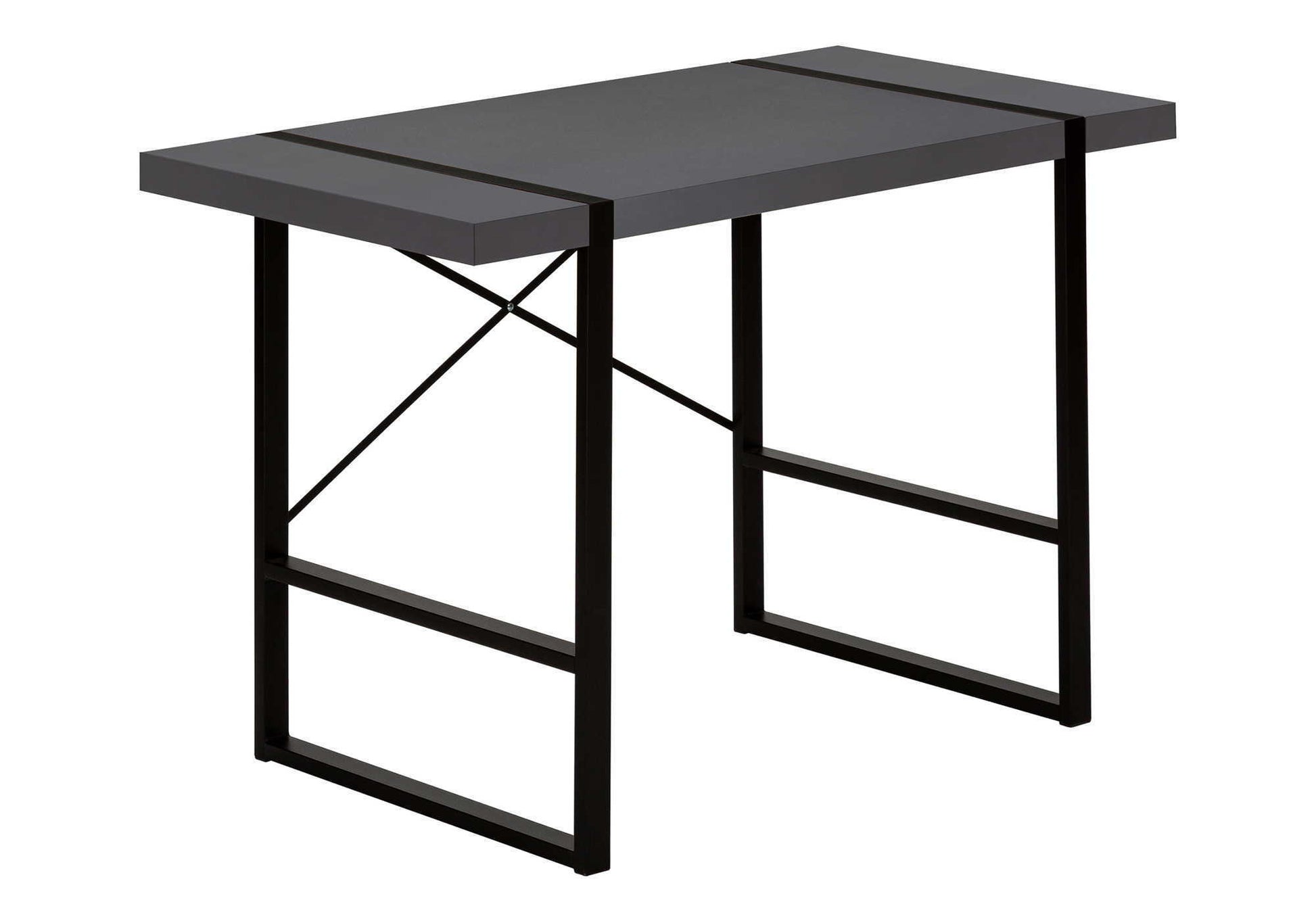 Computer Desk For Home Office, Laptop, Modern Convenient Design - Gray - Best Buy Furniture
