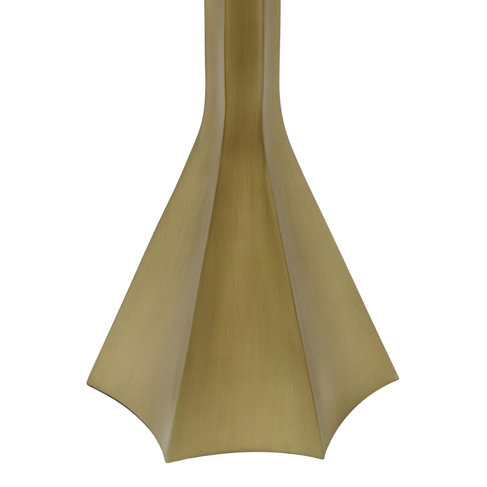 Gabrielle - Round Side Table - Antique Brass