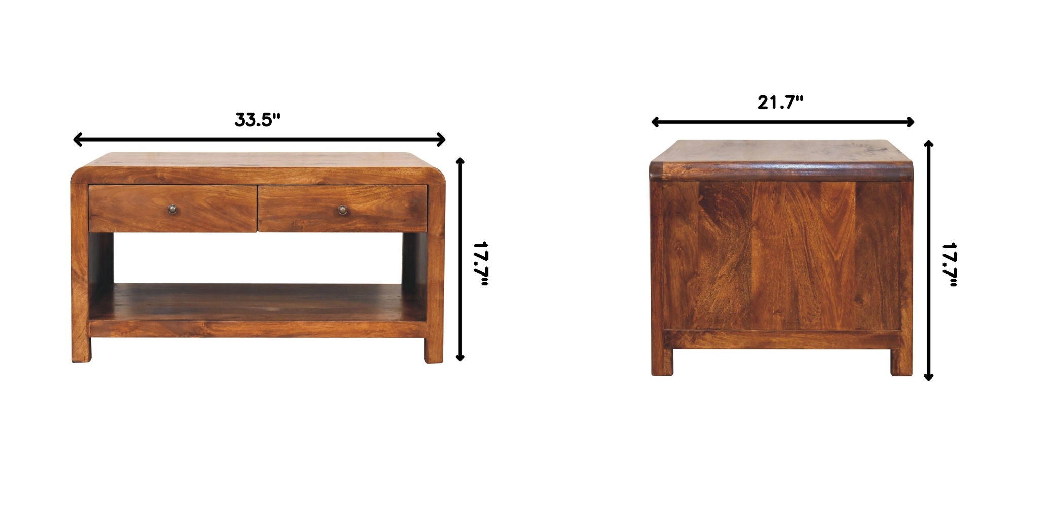 Aspen - Coffee Table - Chestnut