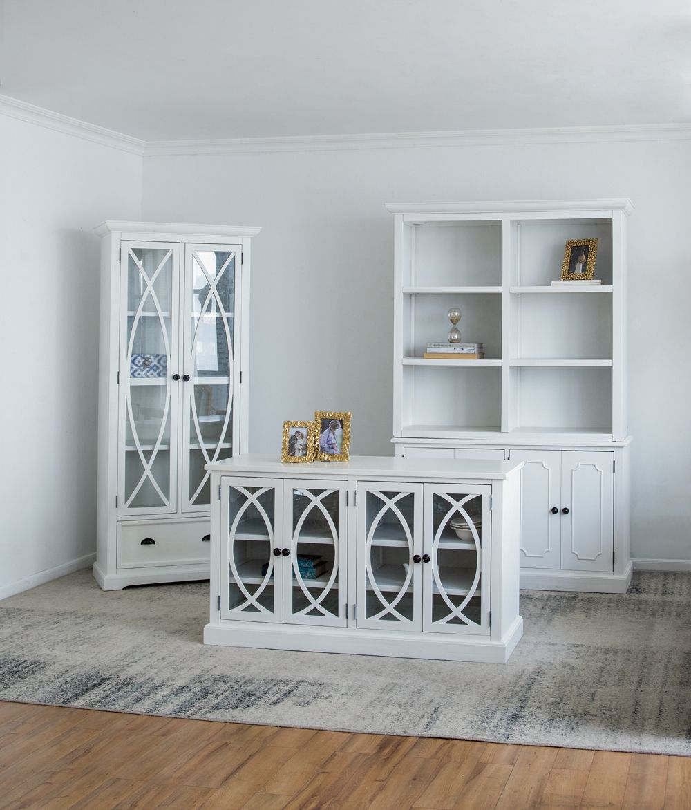 French Country Wood Cabinet