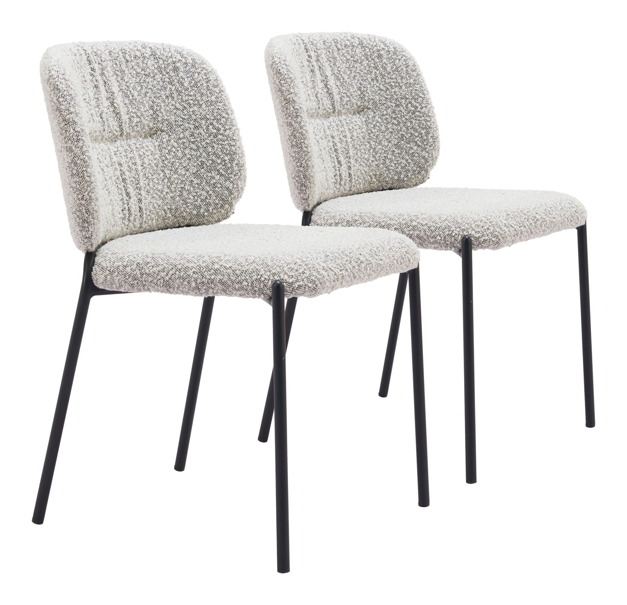 Plat - Dining Chair (Set of 2) - Gray