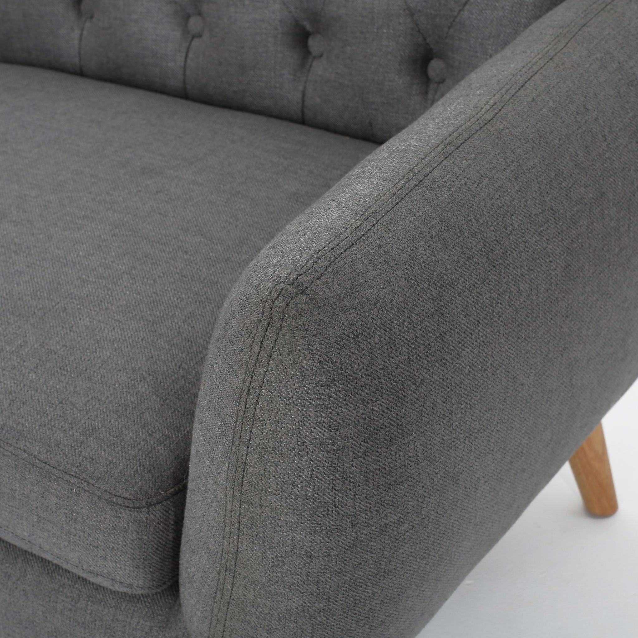 Mid - Century Tufted Loveseat