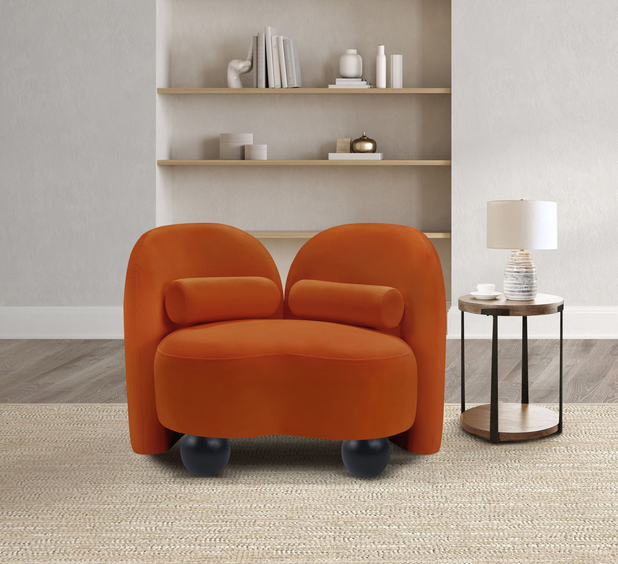 Daphne - Velvet Chair