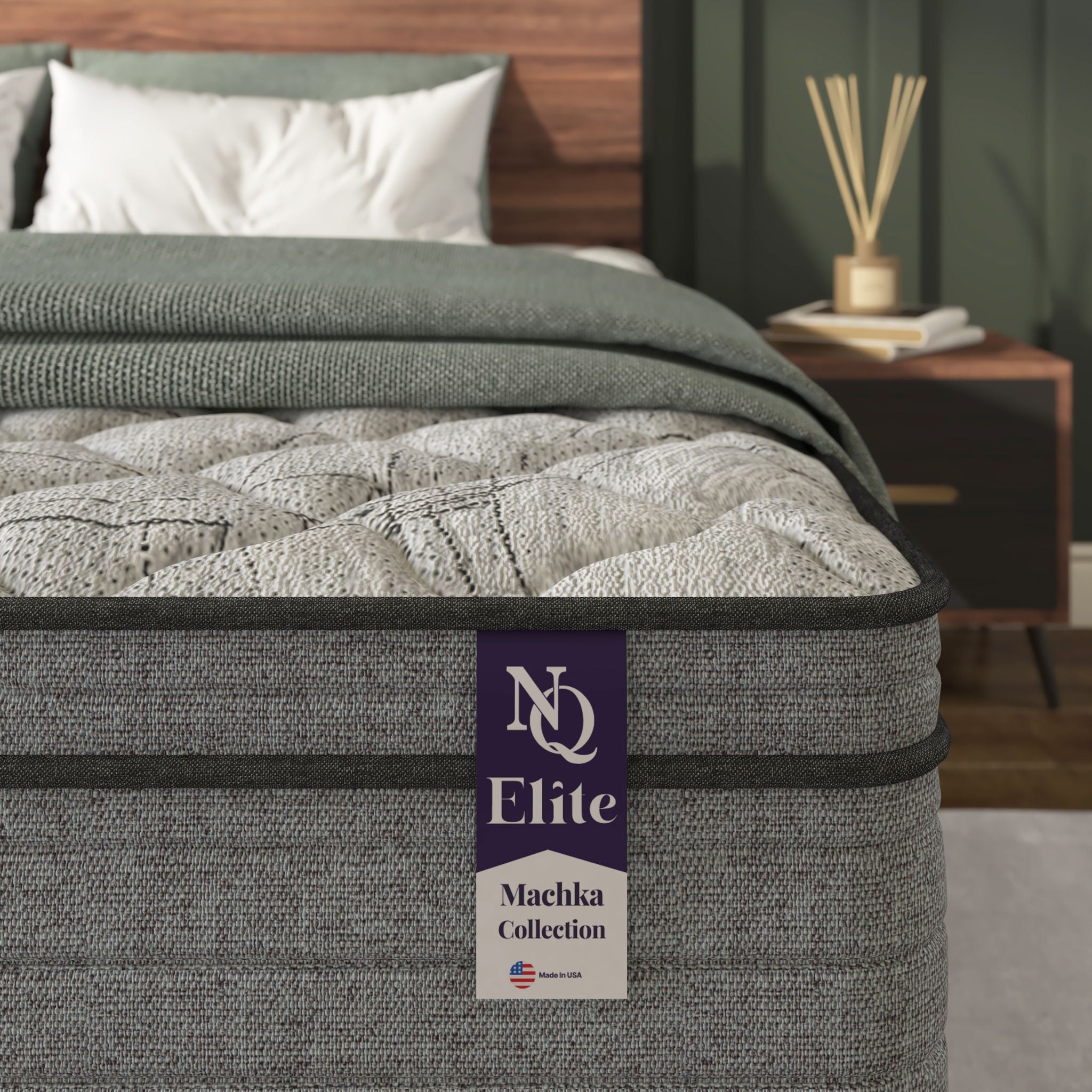 Elite Series Machka - 12" Cooling Gel Memory Foam Hybrid Mattress