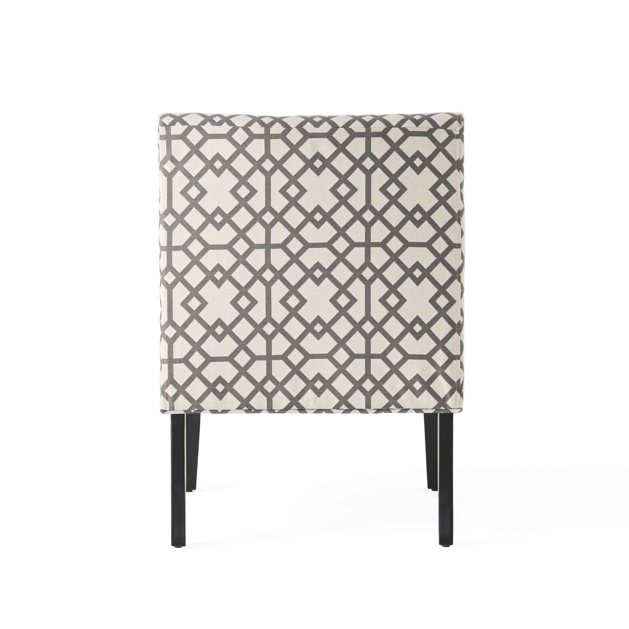 Contemporary Accent Chair With Plush Upholstery