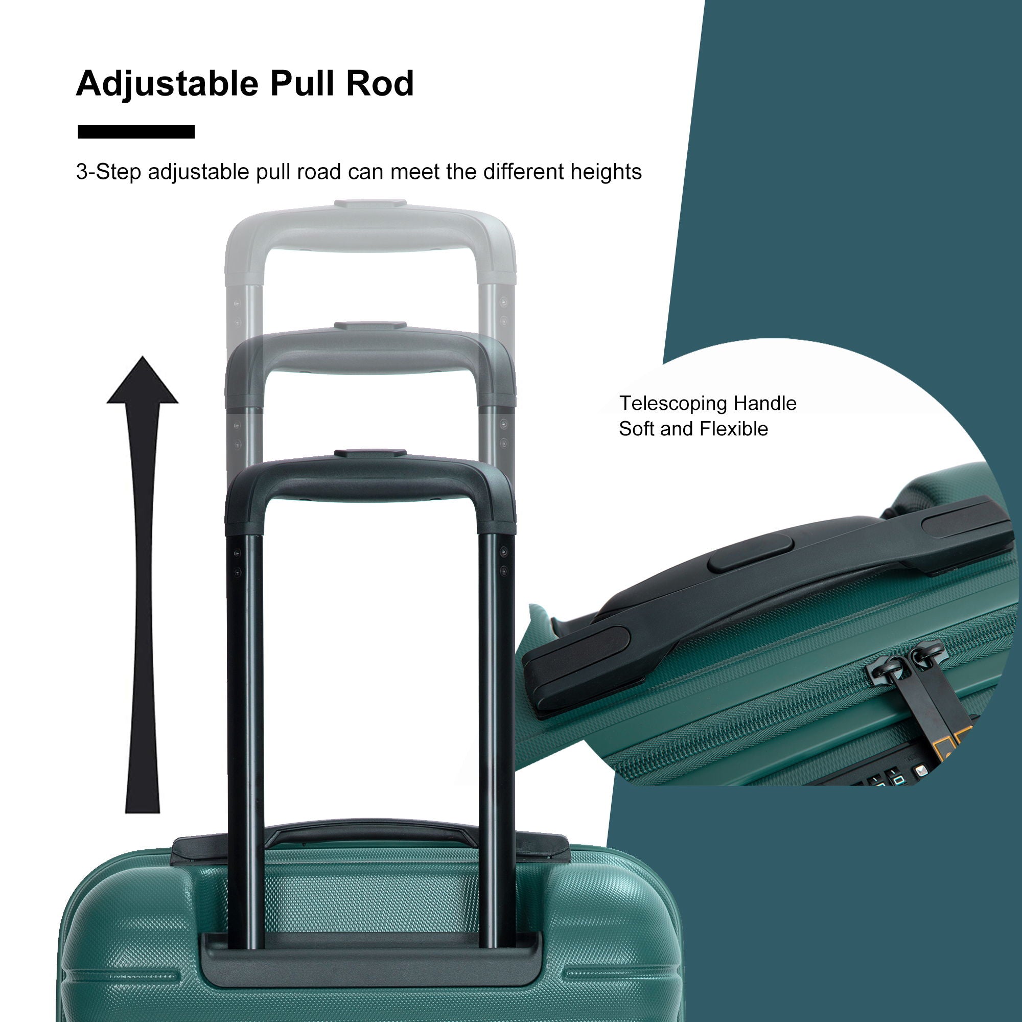 Carry On Luggage Suitcase With Tsa Approved With Wheels