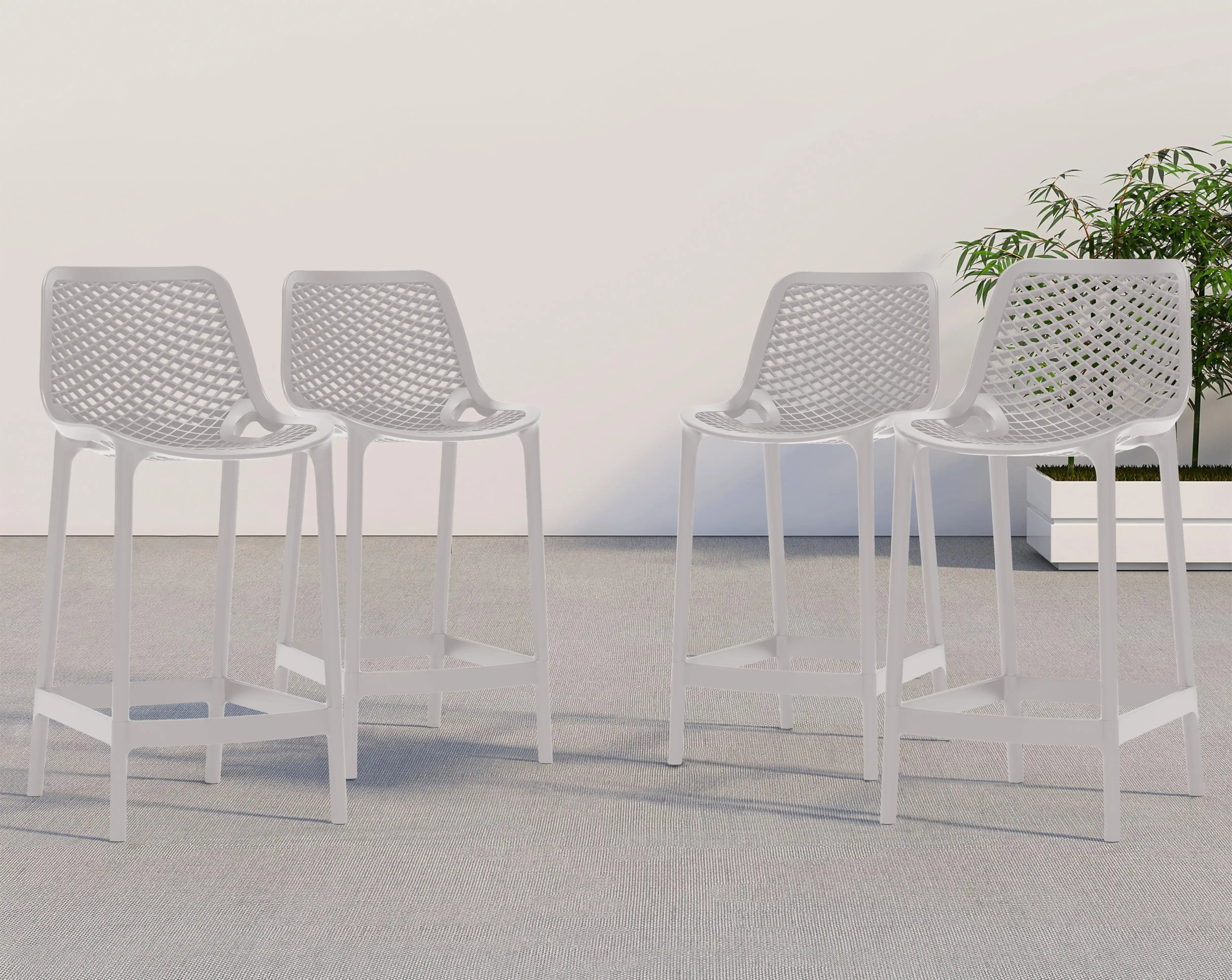 Mykonos - Outdoor Patio Stool (Set of 2)