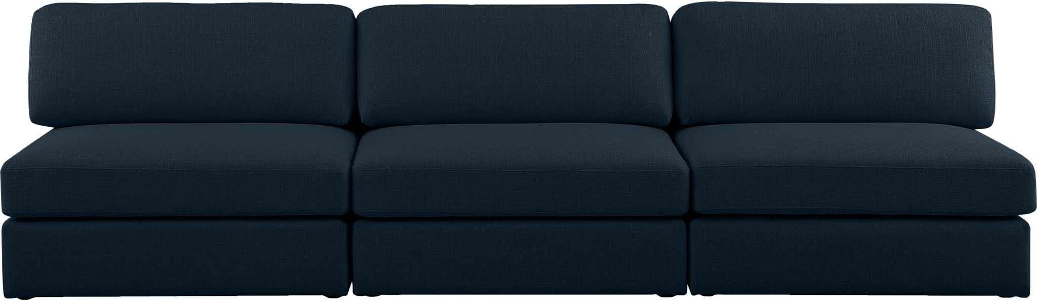 Beckham - Modular 3 Seat Armless Sofa