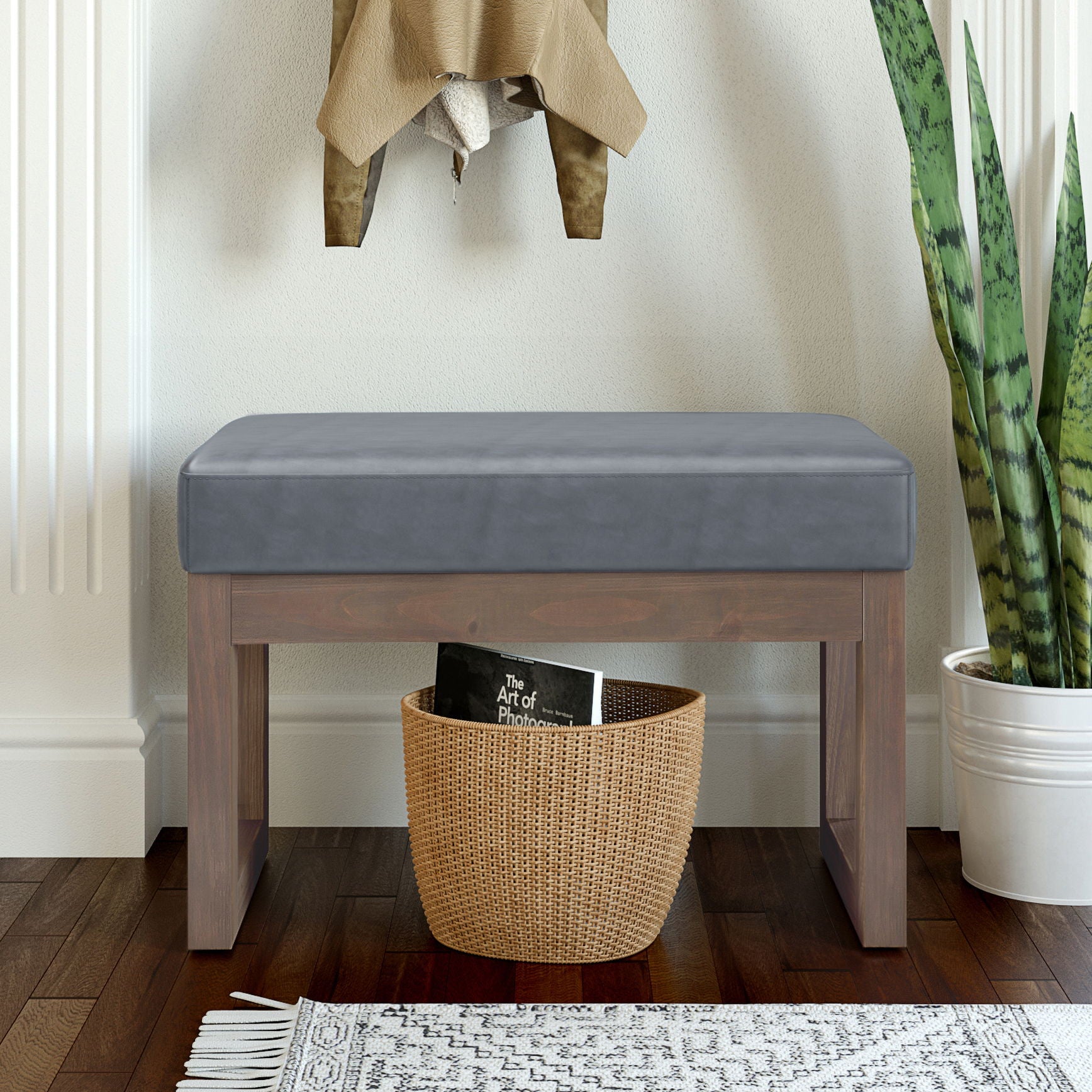 Milltown - Upholstered Ottoman Bench - Best Buy Furniture