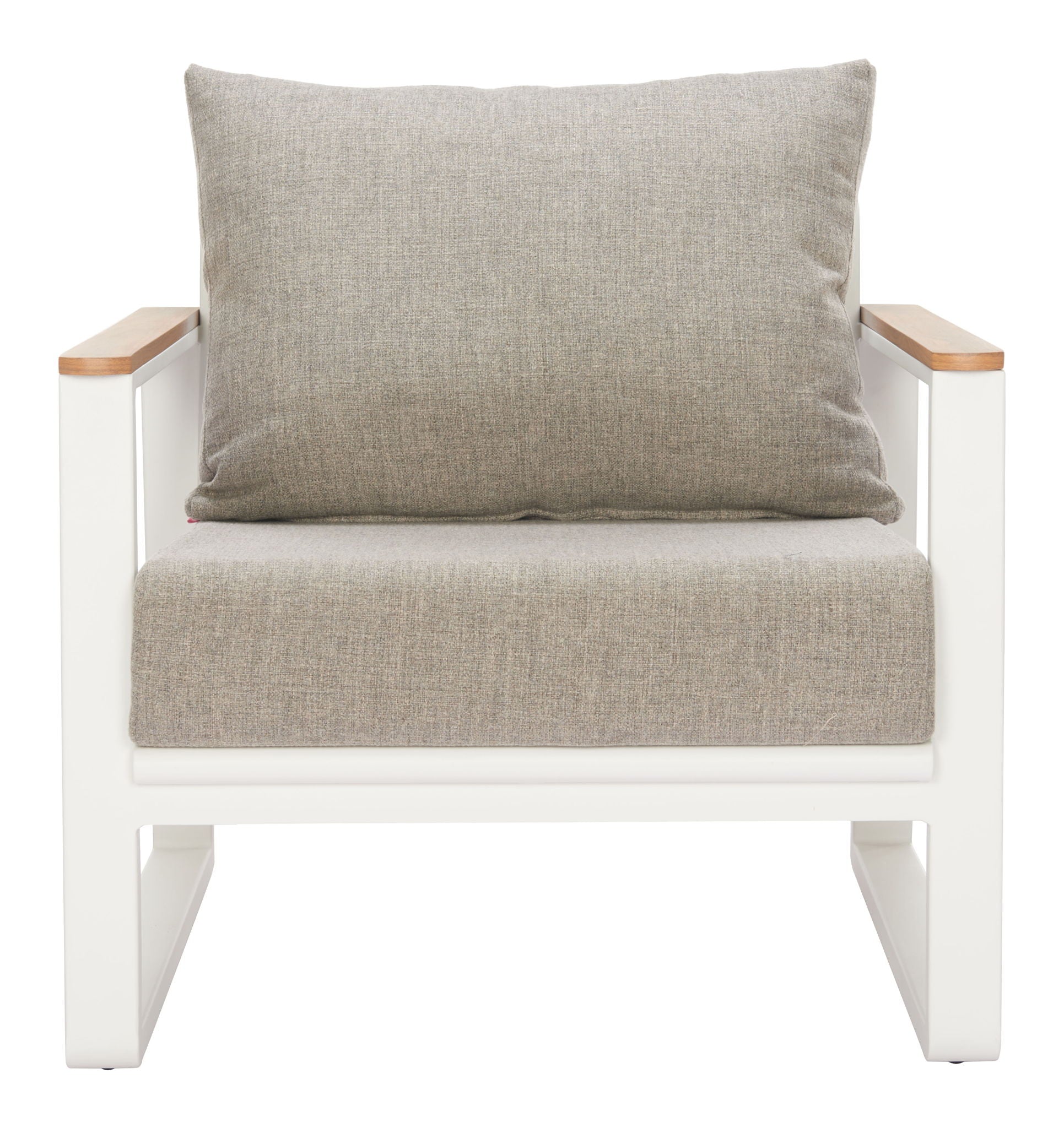 Welt - Outdoor Armchair - Taupe / White