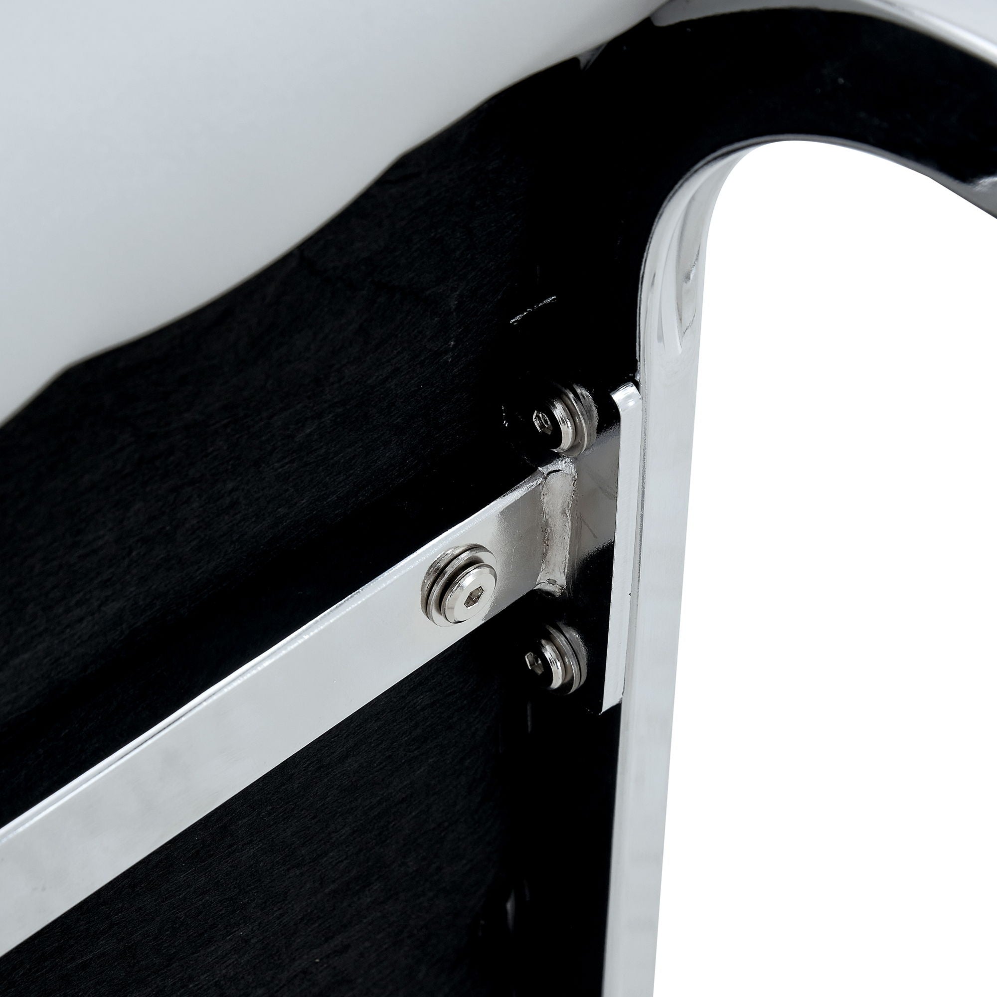 Luxury Simple Arch Chair, High Resilience With Metal Legs