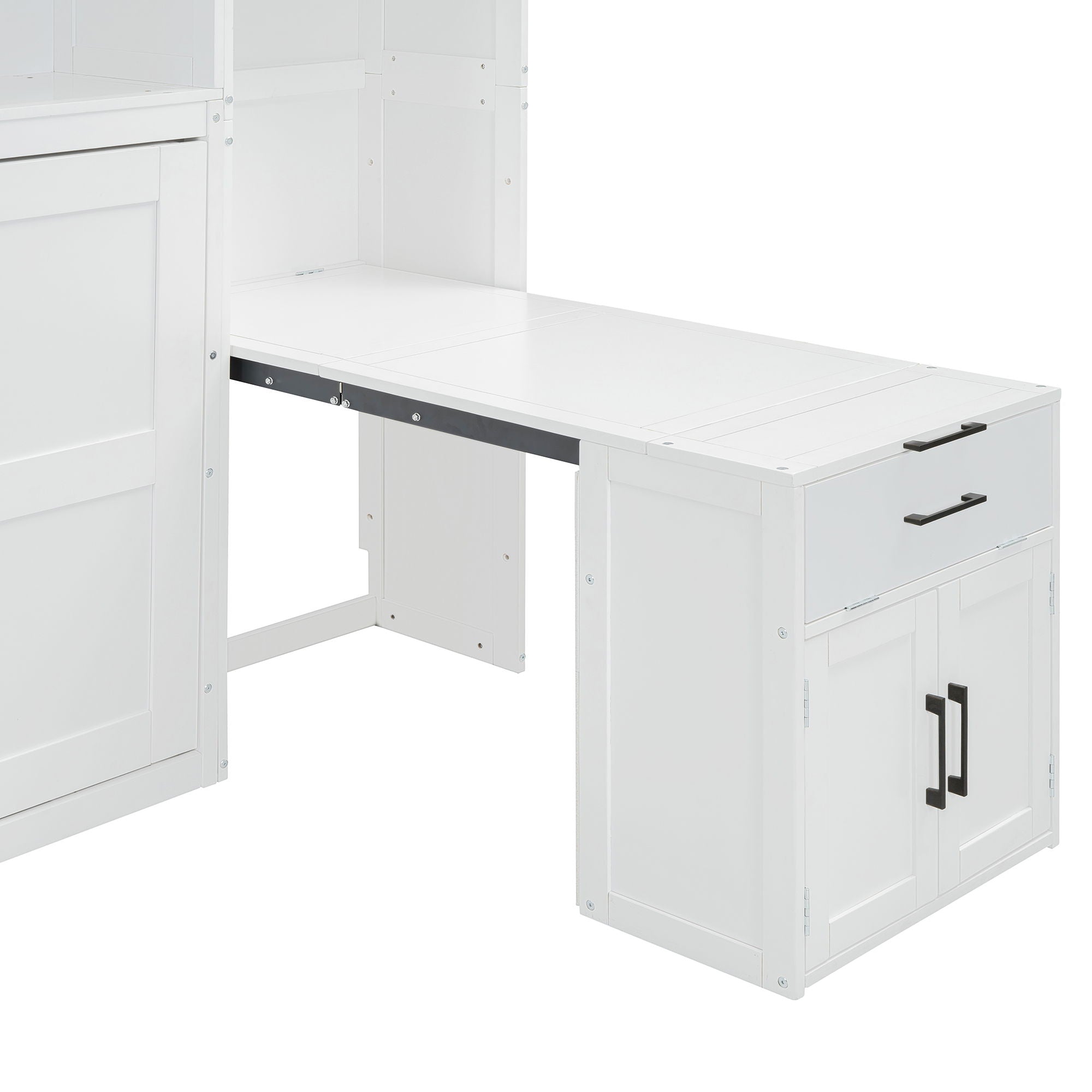 Murphy Wall Bed With Closet, Drawers & Desk