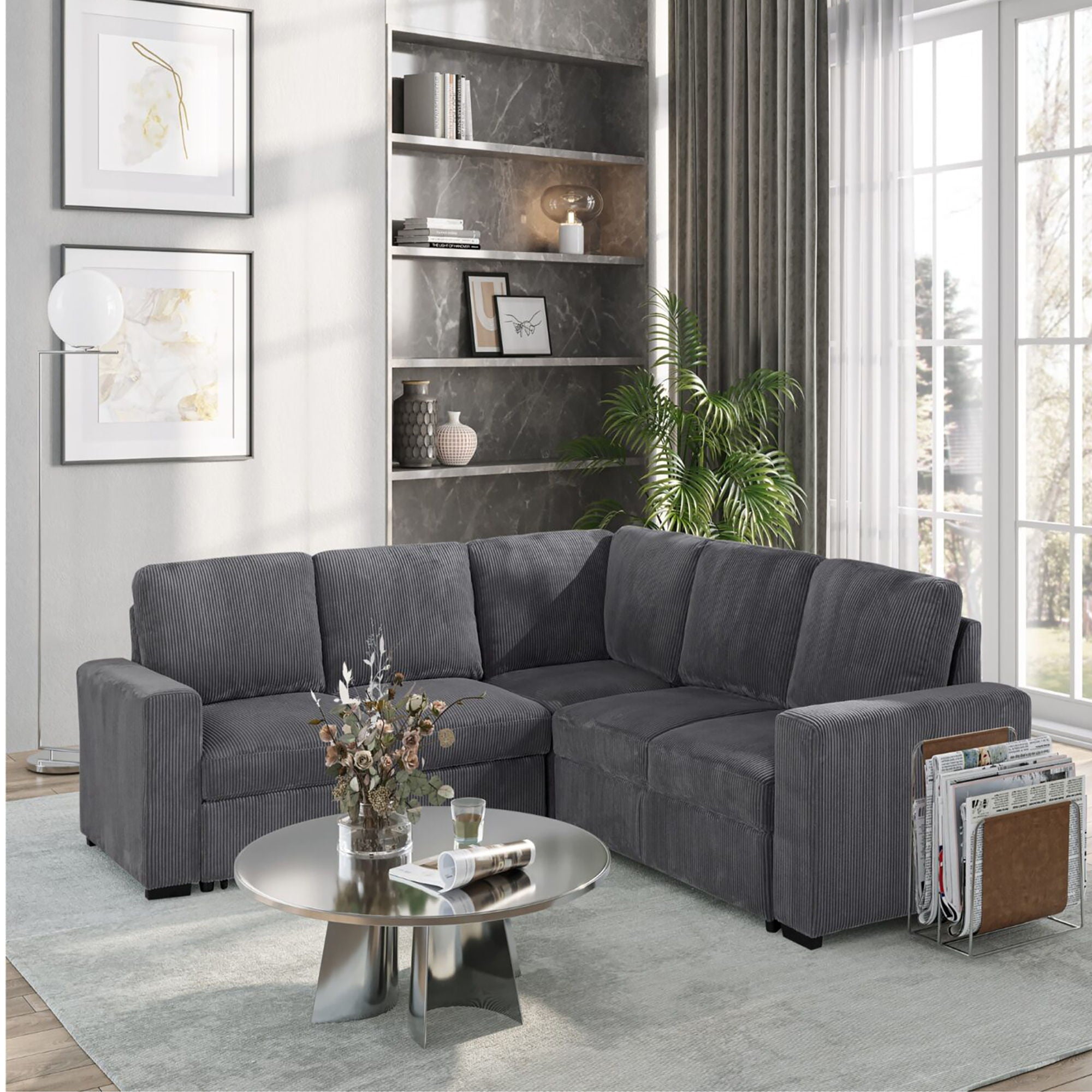 Melody - Sectional Sofa With Plush Cushioning
