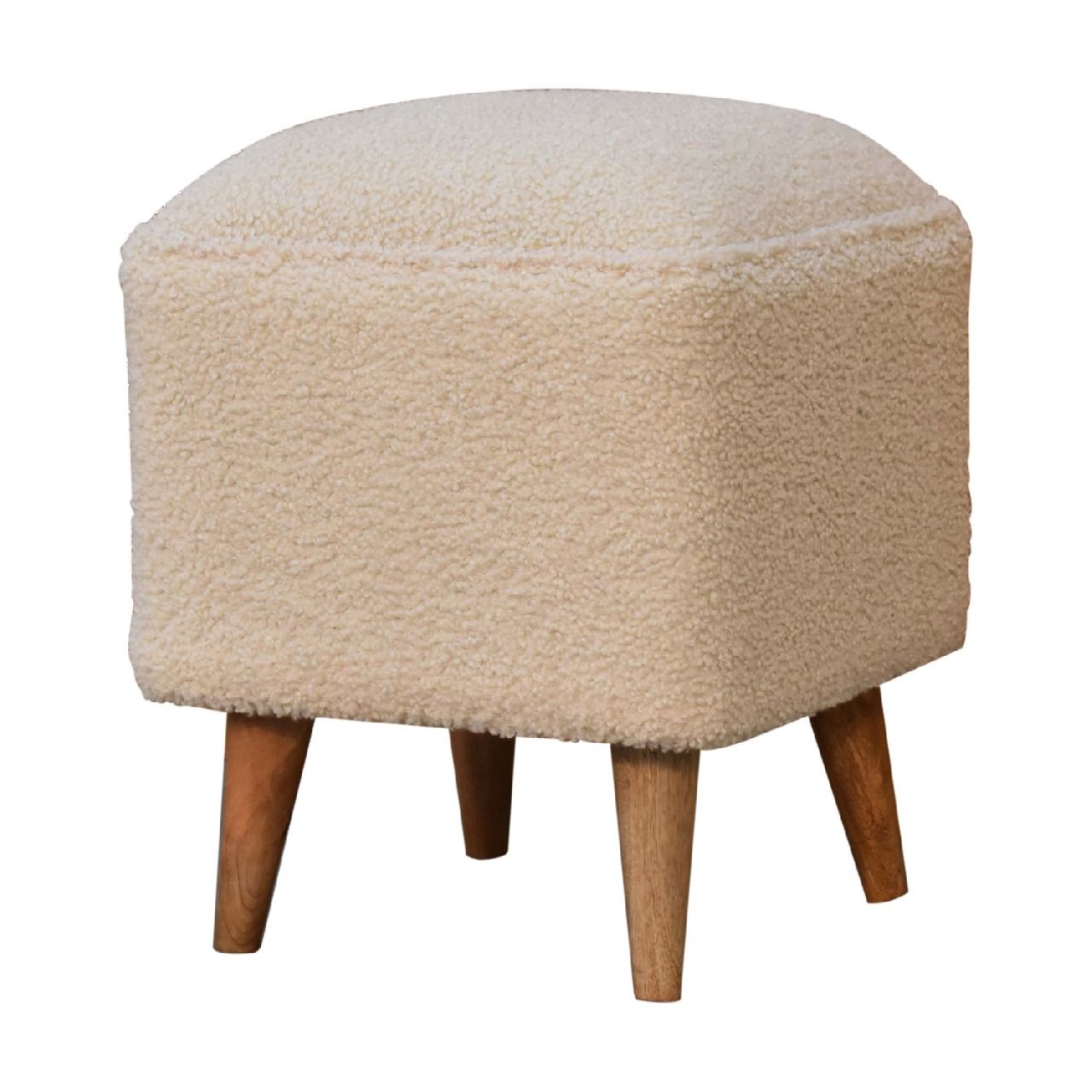 Squoval - Bench - Cream / Brown - Best Buy Furniture