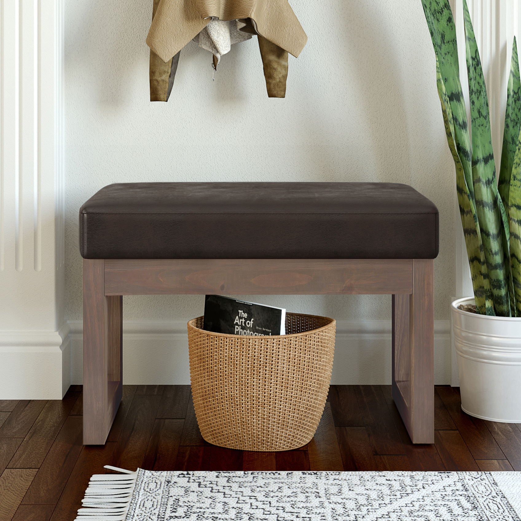 Milltown - Upholstered Ottoman Bench - Best Buy Furniture