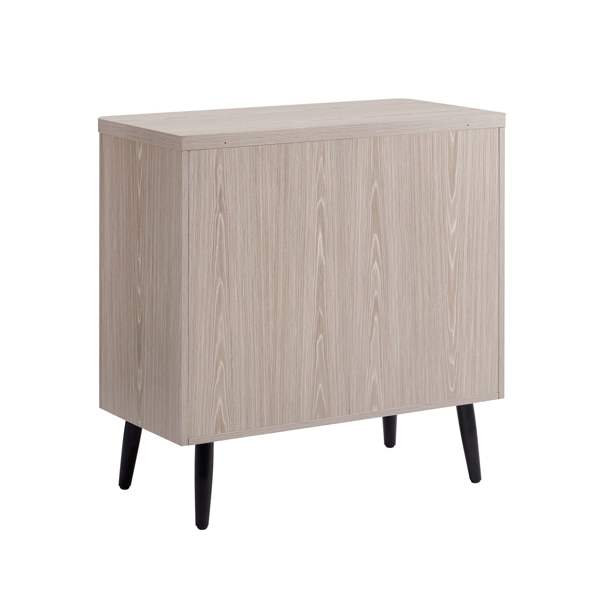 Jodie - Fluted Accent Cabinet - Oak