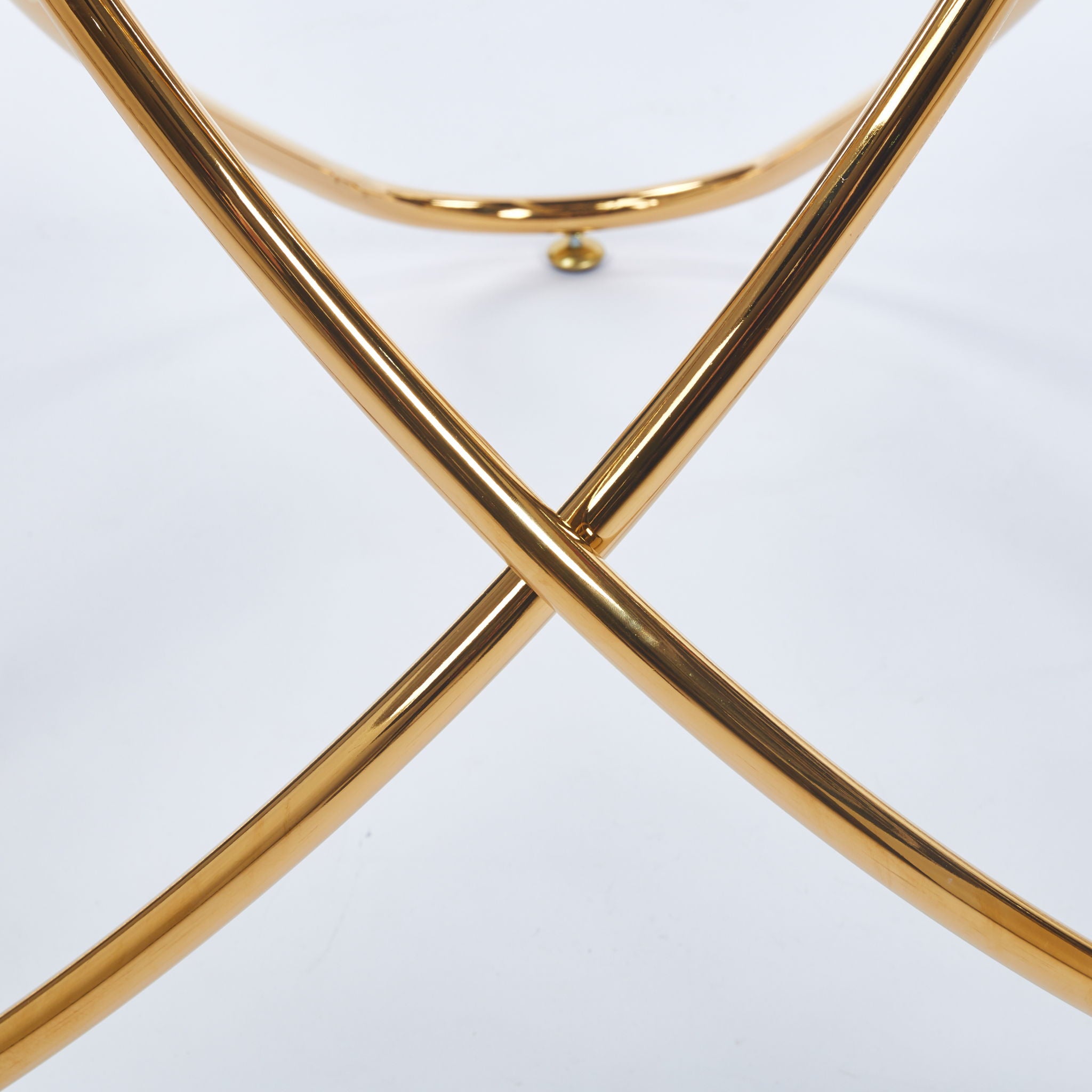 Metal Leg Dining Table With Tempered Glass Top - Best Buy Furniture