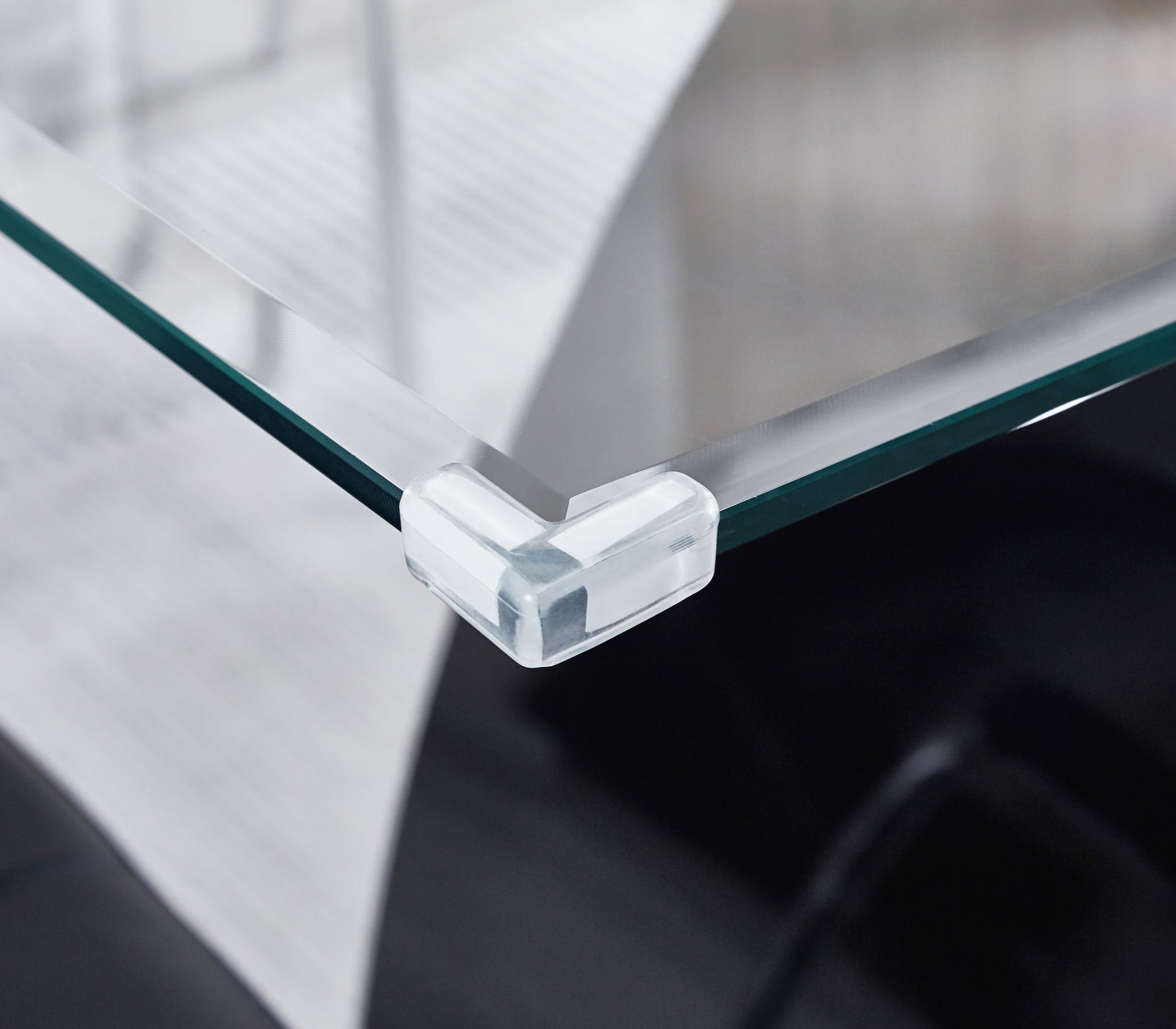 Stylish Dining Room Table, Luxury Glass Top Dining Table, Modern Design For Your House - Black - Best Buy Furniture