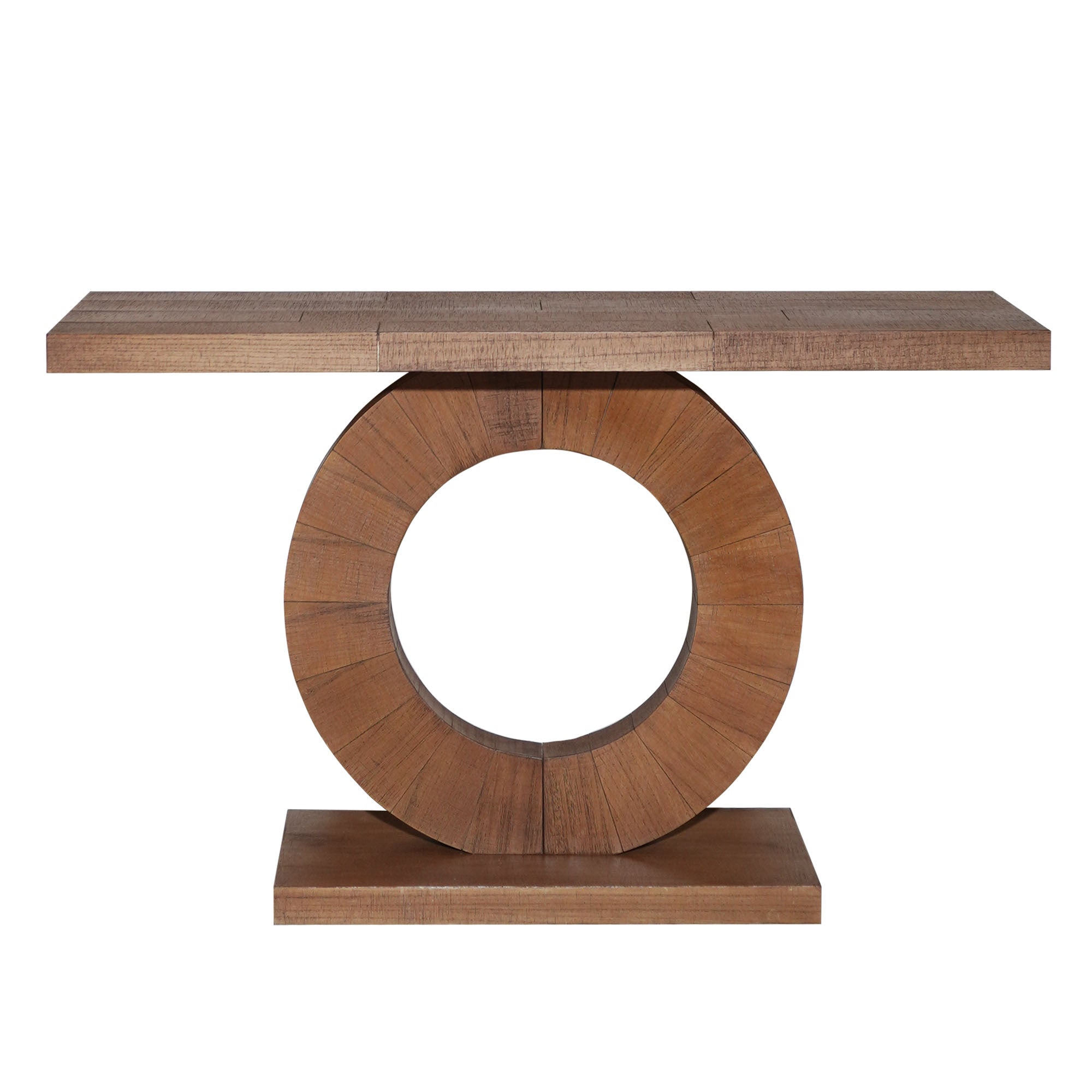 Contemporary Circular Console Table
