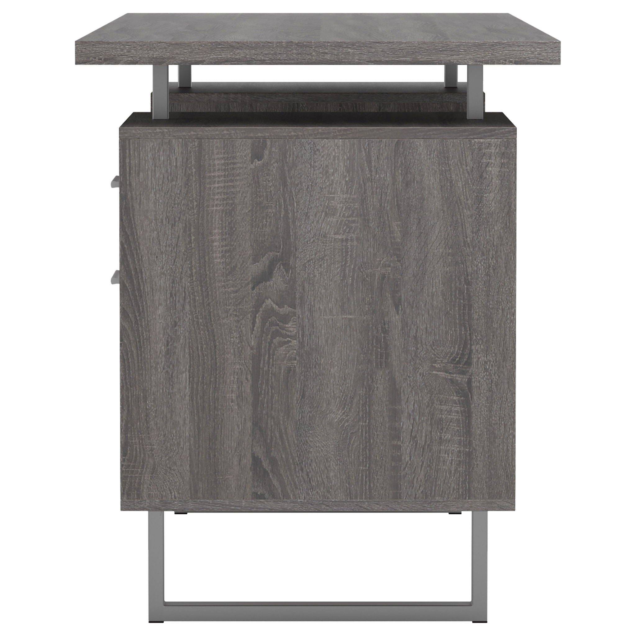Contemporary 2 Drawer Computer Desk