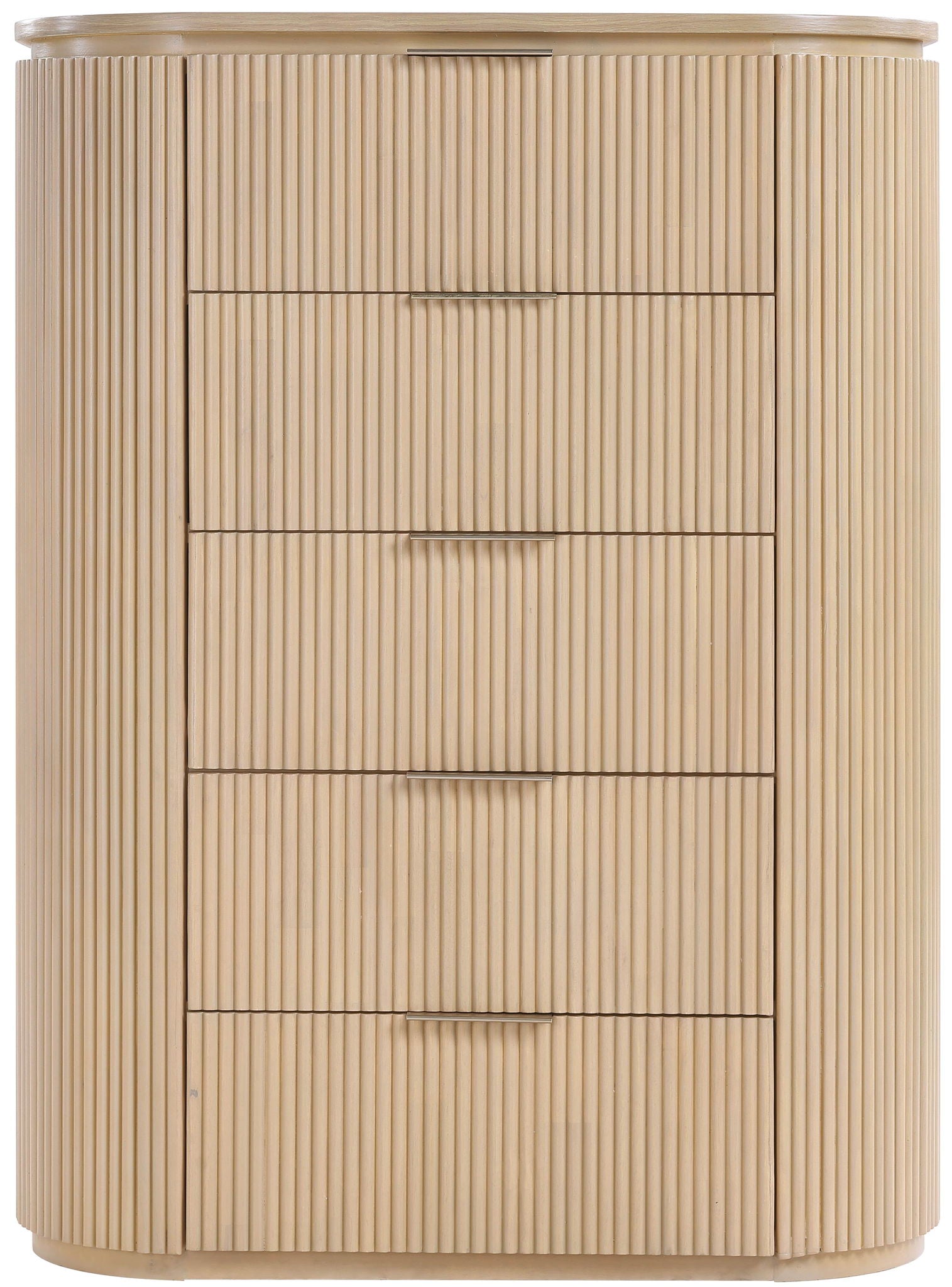 Astrid - Solid Wood And Oak Veneer Chest