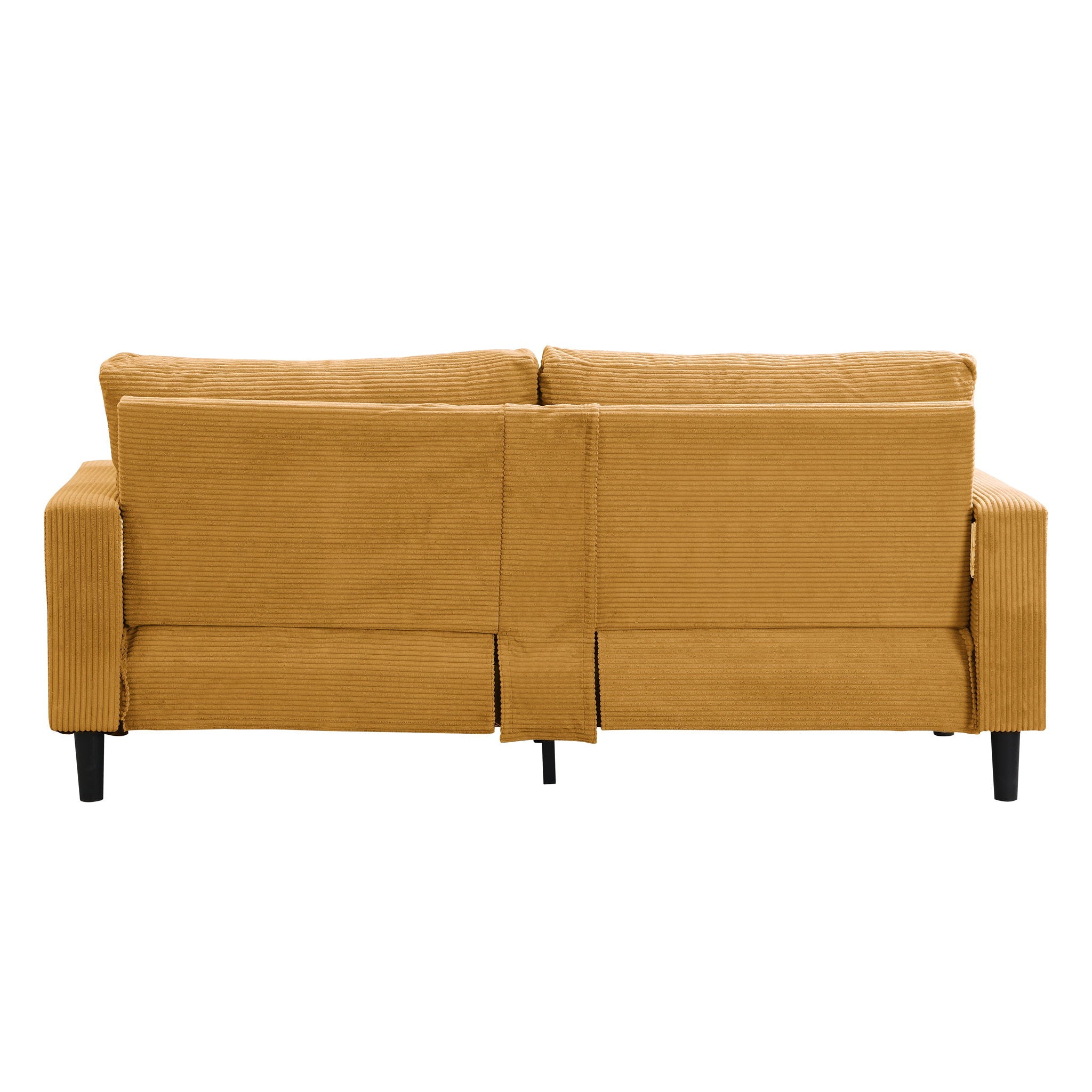 Modern Upholstered 3 Seat Sofa, High Resilience