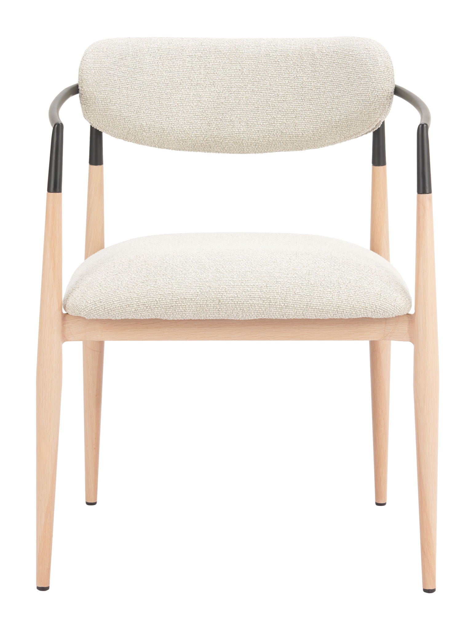 Equinox - Dining Chair (Set of 2) - Oyster Gray & Natural