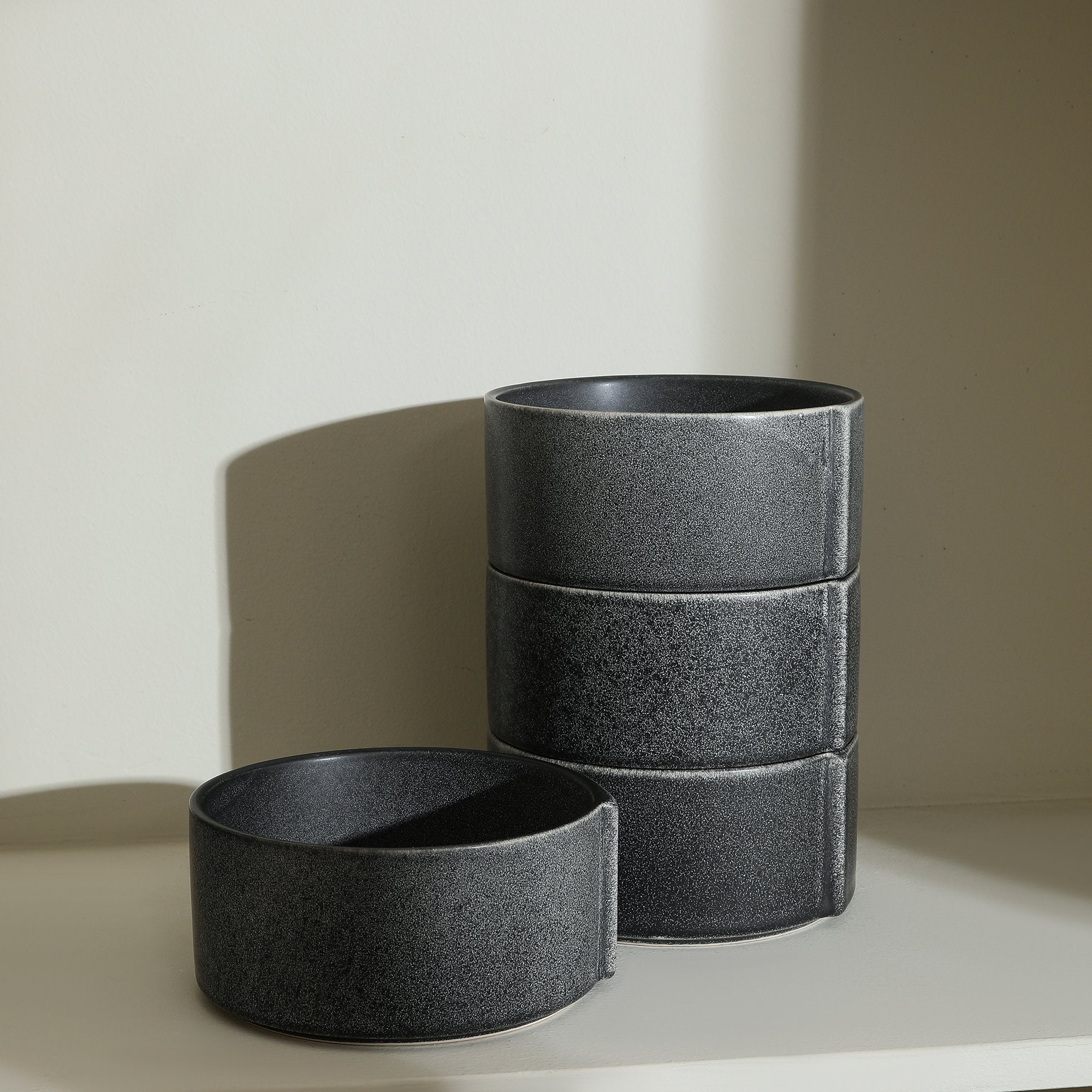 Bao Stoneware Bowl - Charcoal