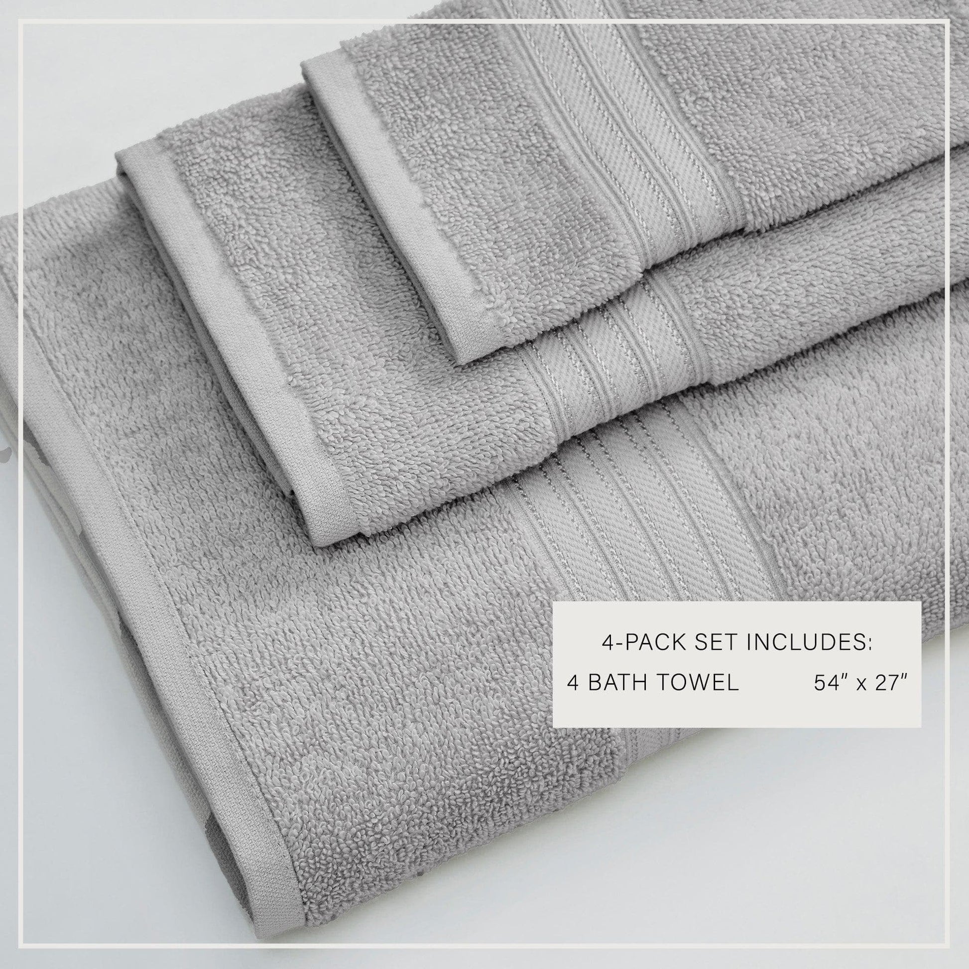 Cotton Terry Bath Towel Set - Cooper Collection - Best Buy Furniture