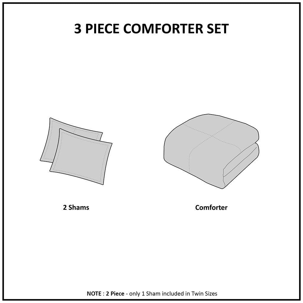 Full/queen fur down alternative comforter mini set - Tuesday Morning - Quilts & Comforters