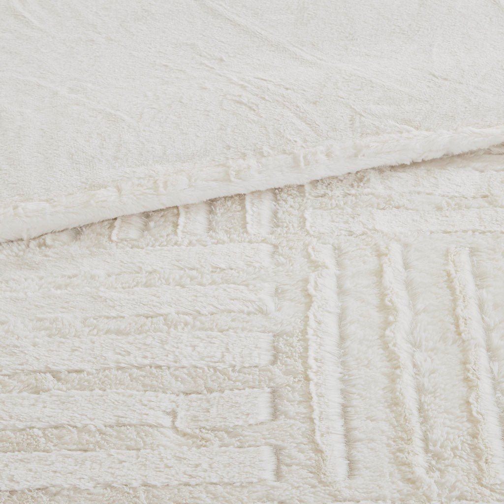 Full/queen fur down alternative comforter mini set - Tuesday Morning - Quilts & Comforters