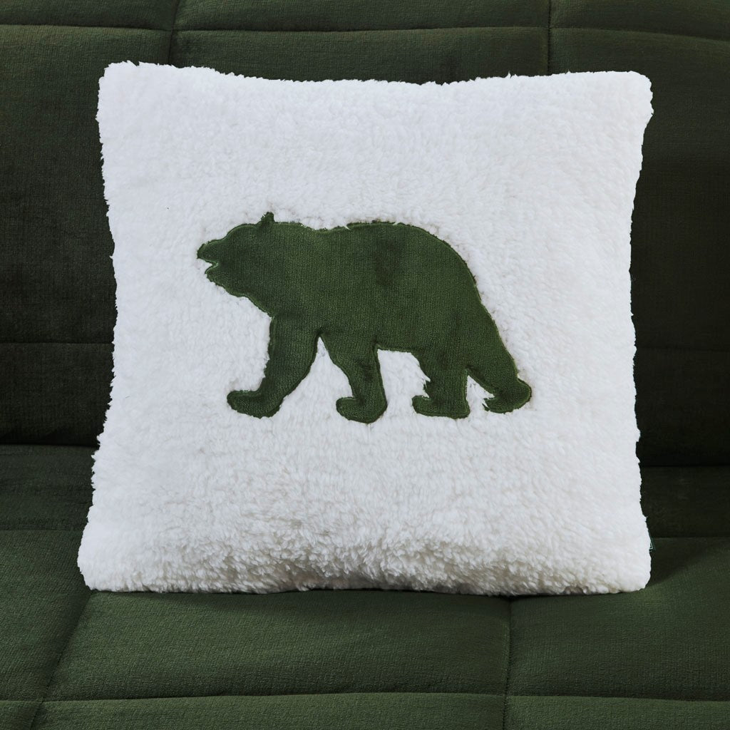 Full/queen plush to sherpa down alternative comforter set - Tuesday Morning - Quilts & Comforters