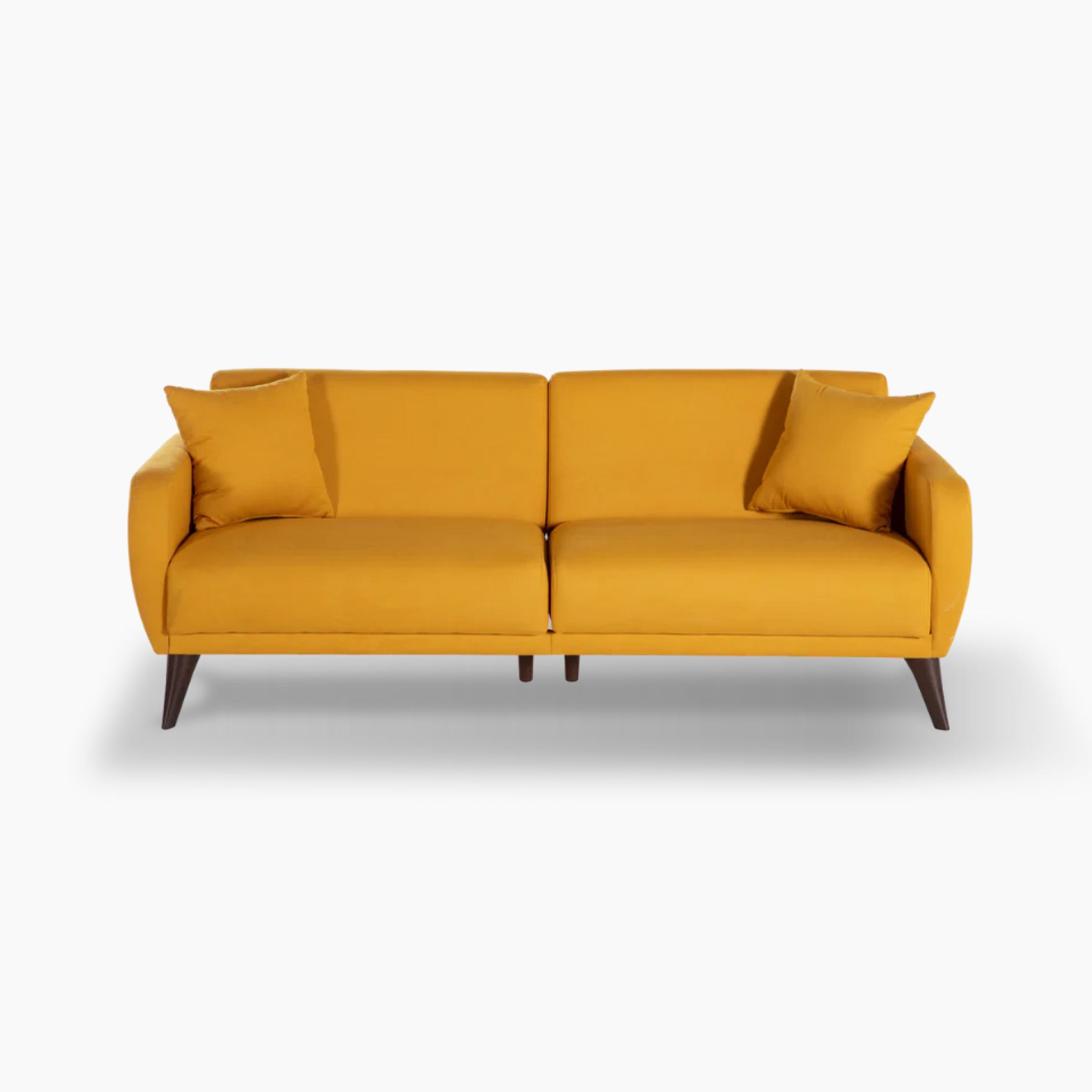 Functional 3-in-1 sofa in a box with sleek design, performance fabric, and effortless setup for small living spaces.
