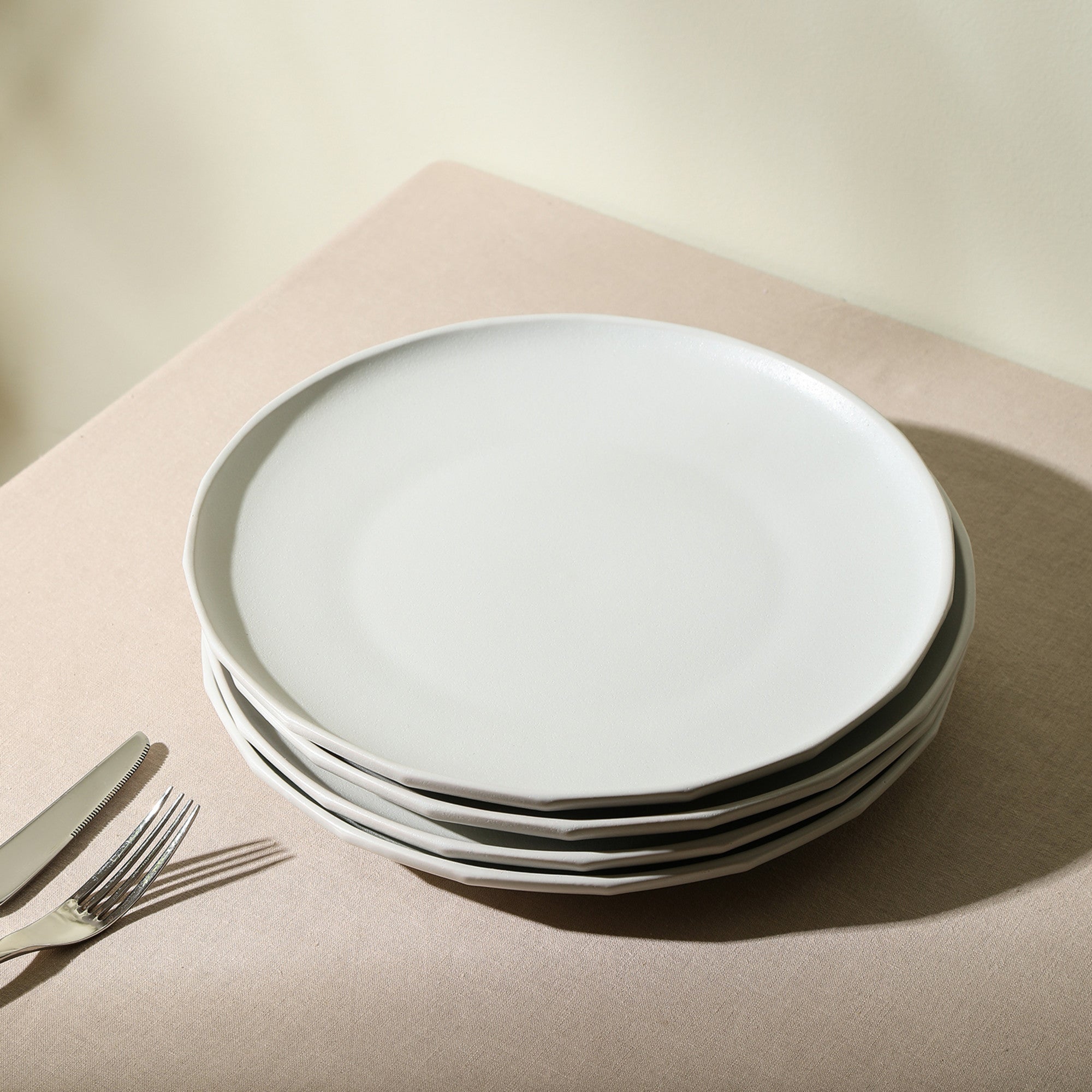 Rio Stoneware Dinner Plate - Beige