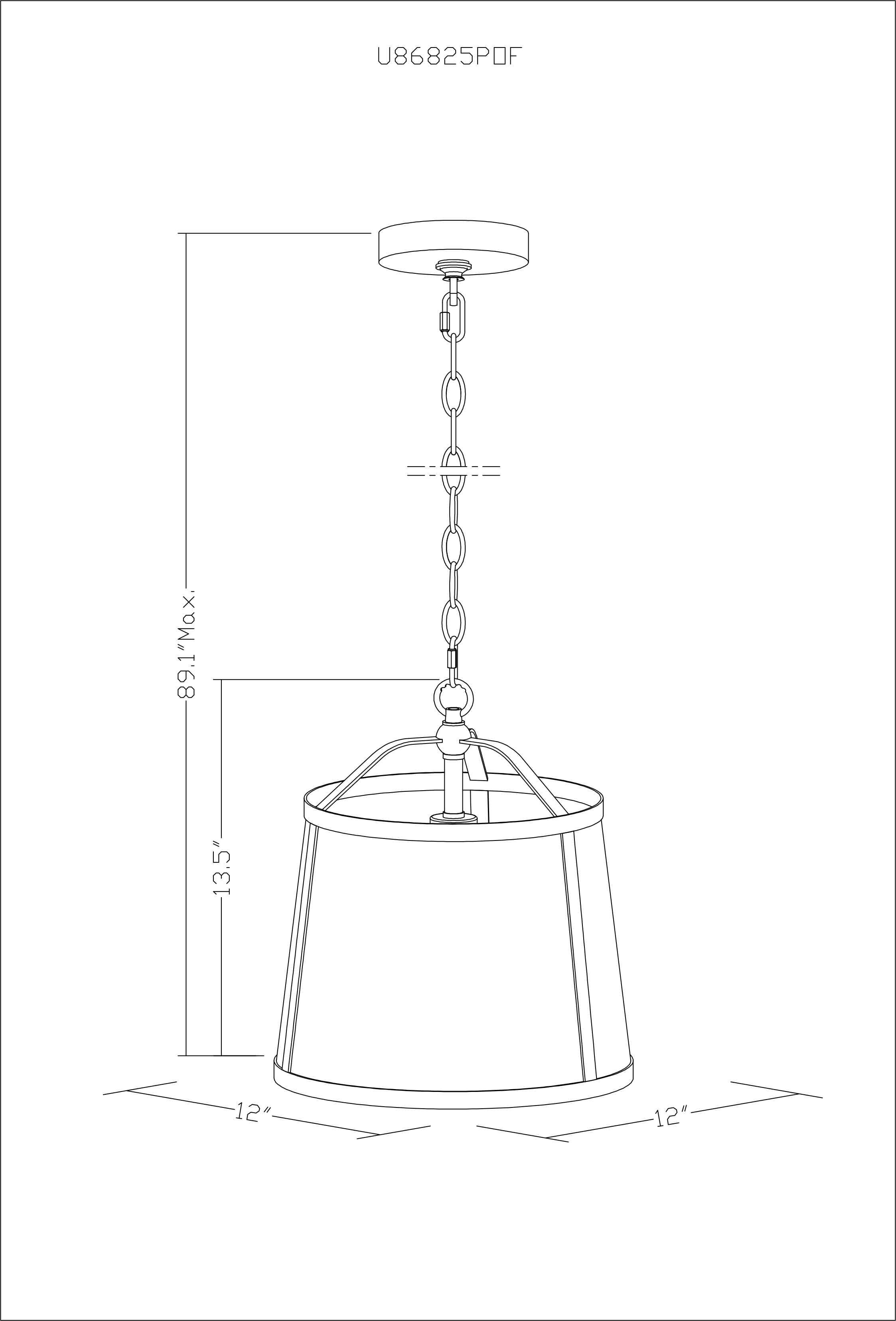 Gabi Ceiling Light - Clearance