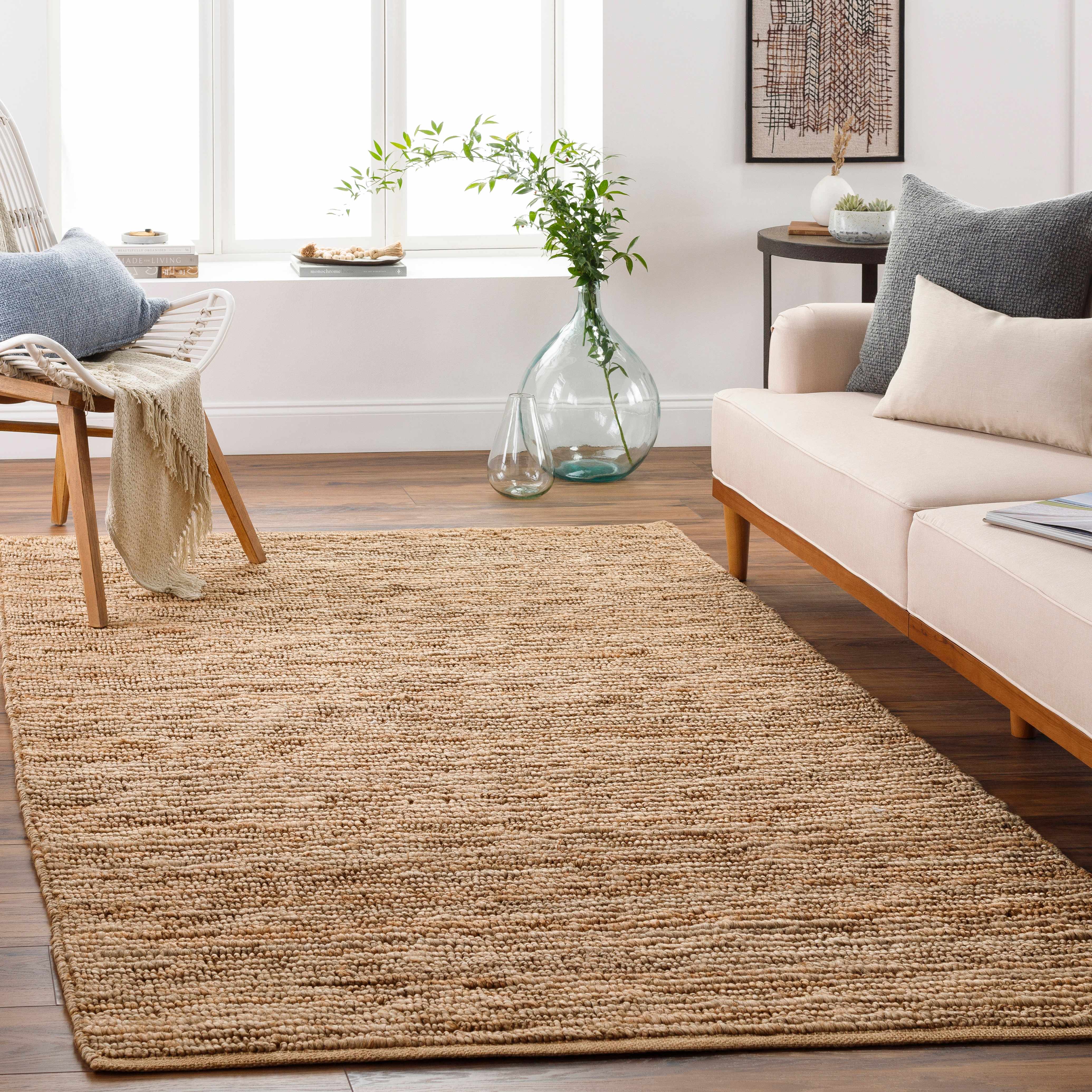 Glover Natural Braided Jute Carpet