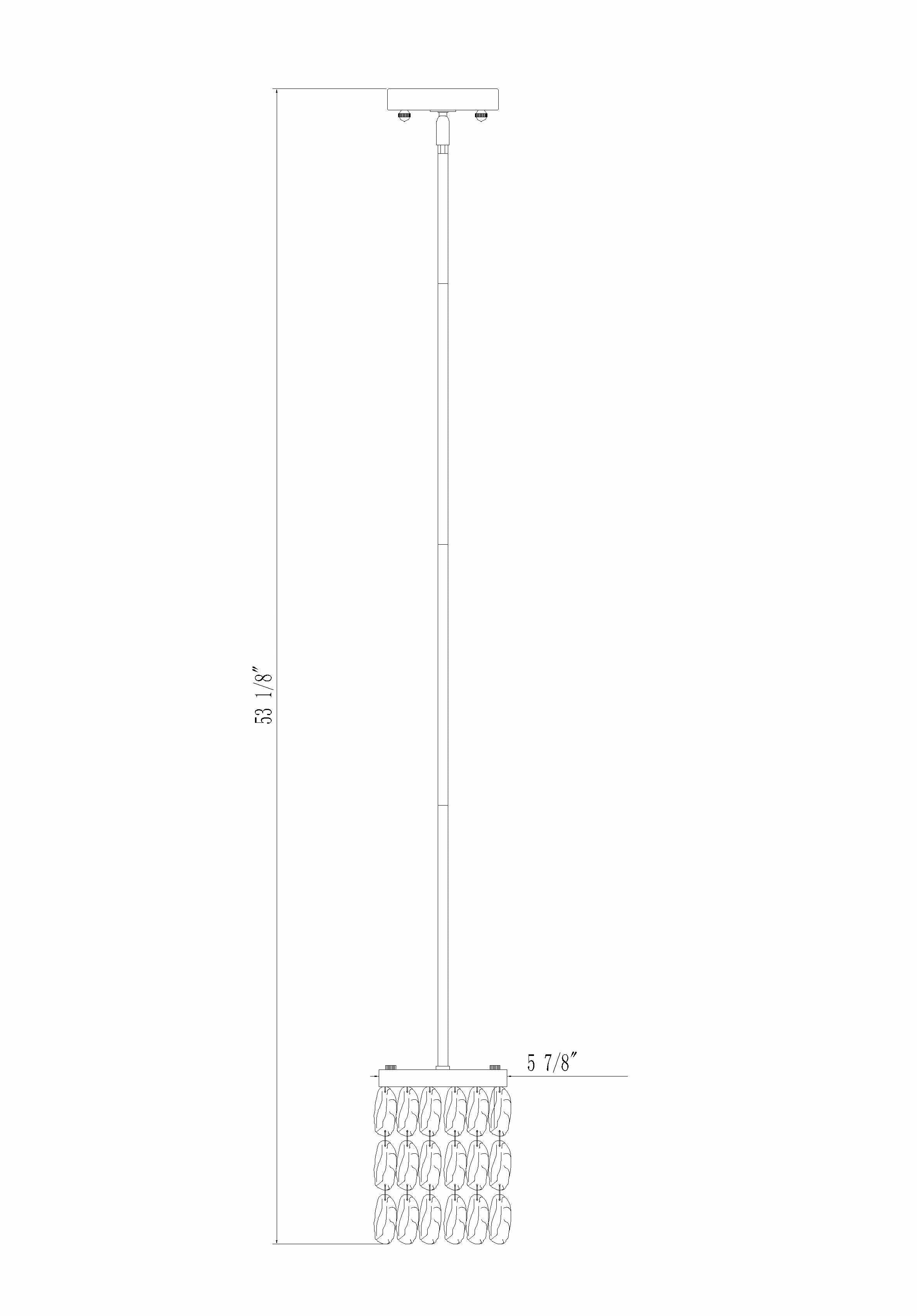 Gotham Ceiling Light - Clearance