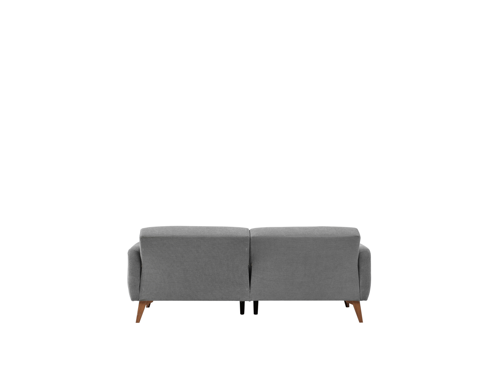 Stylish Flexy 3 Seat Sleeper with Wooden Legs
