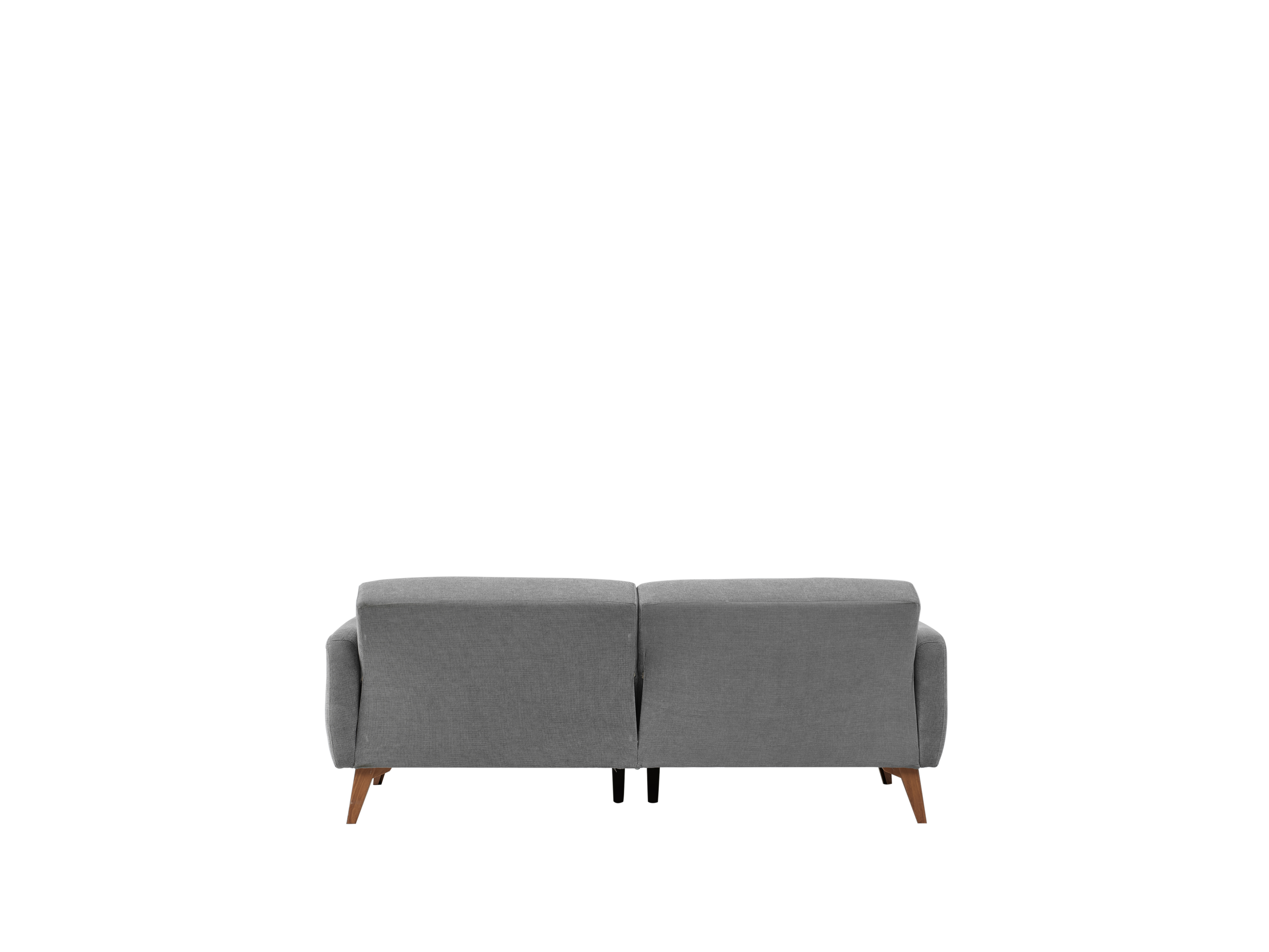 Stylish Flexy 3 Seat Sleeper with Wooden Legs