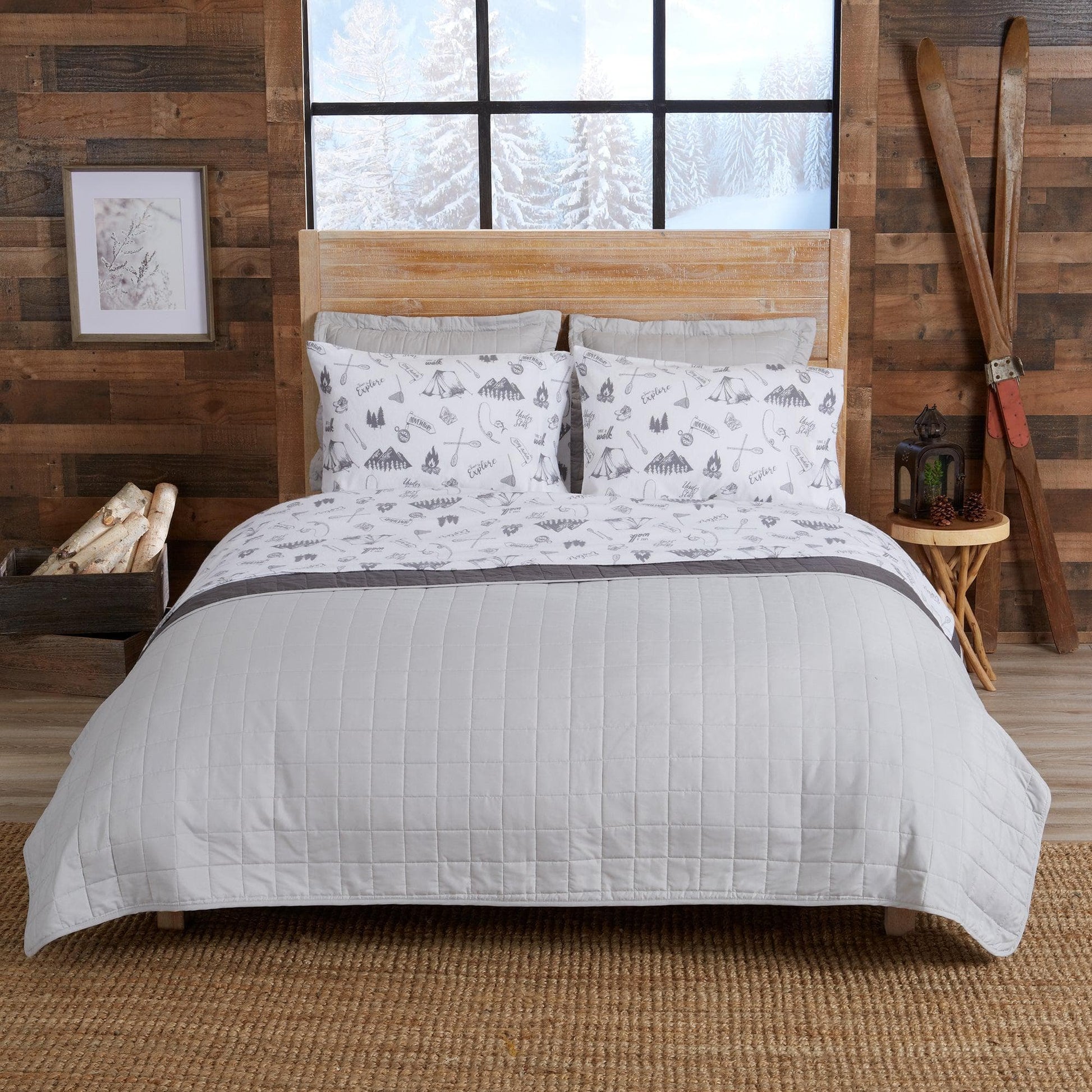 100% Turkish Cotton Flannel Sheet Sets - Boulder Collection - Best Buy Furniture