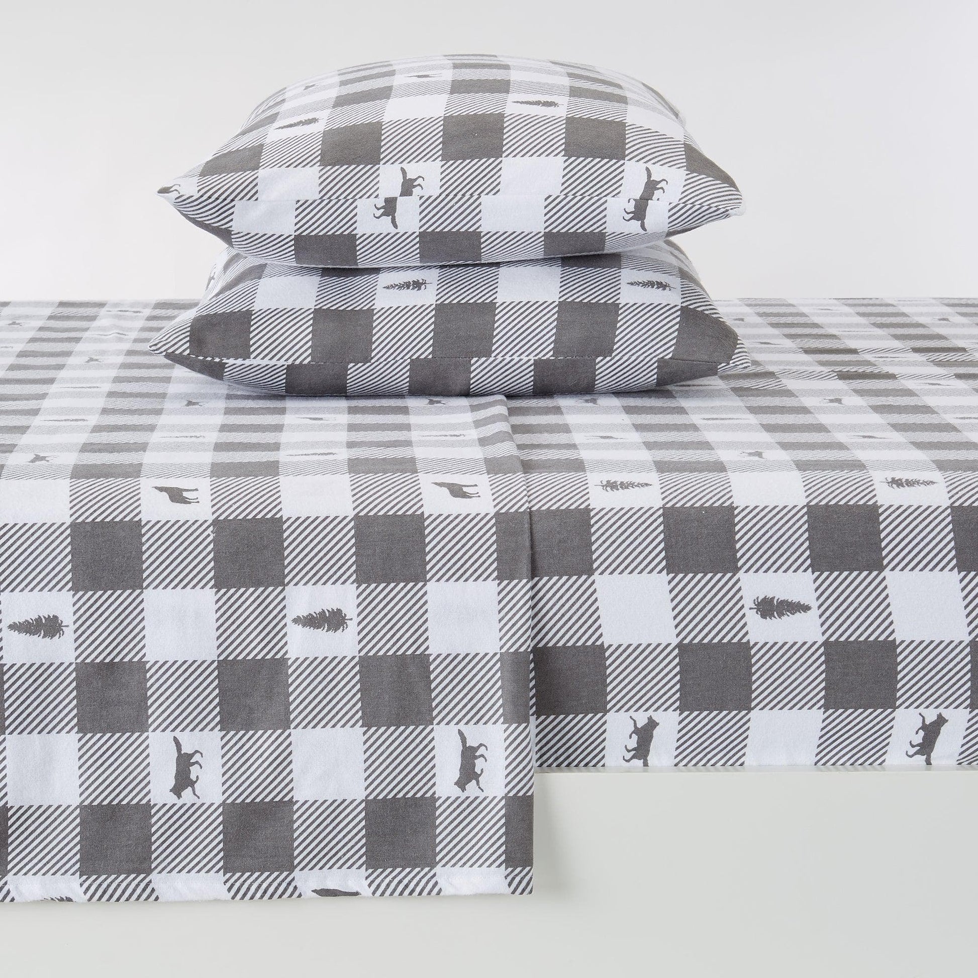 100% Turkish Cotton Flannel Sheet Sets - Boulder Collection - Best Buy Furniture
