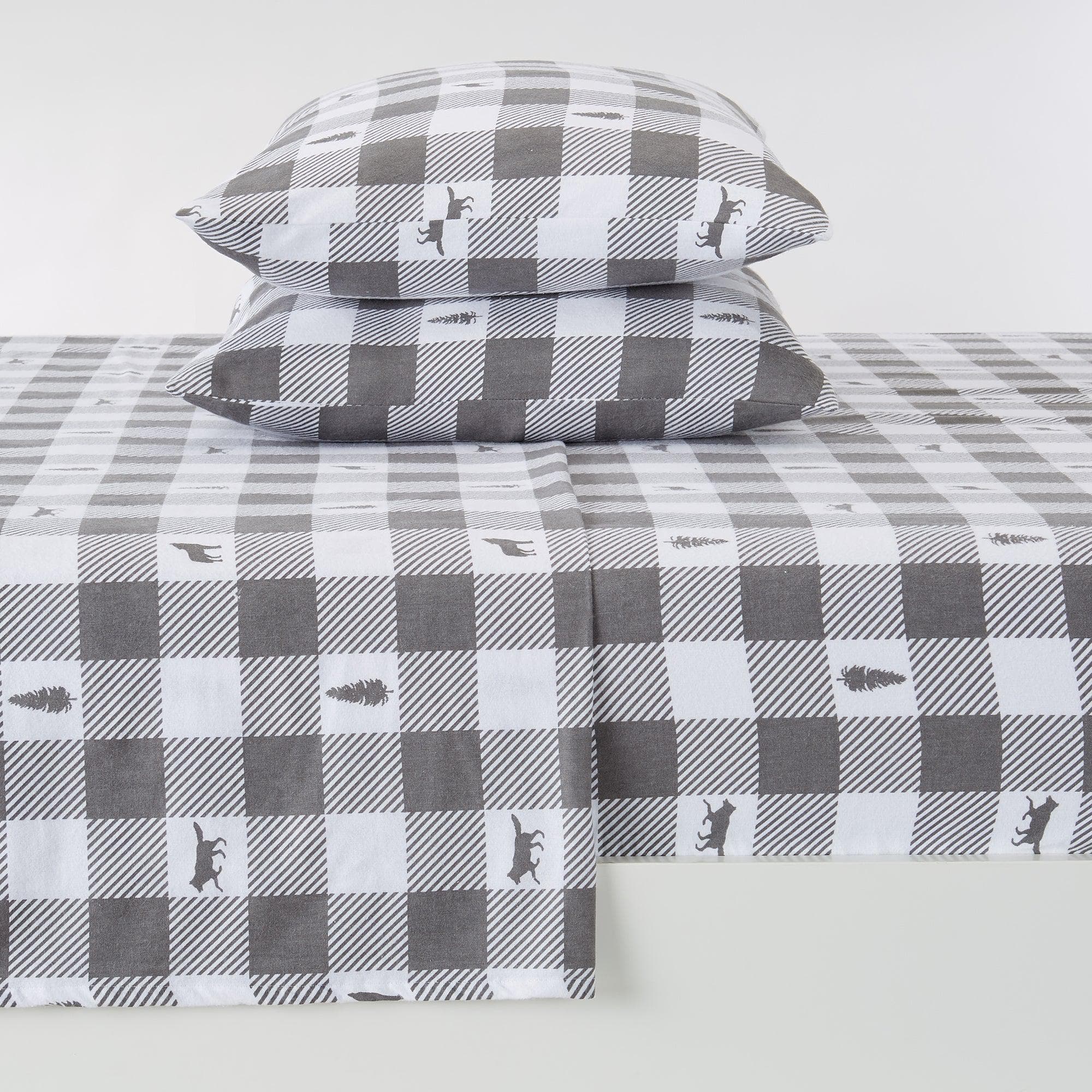 100% Turkish Cotton Flannel Sheet Sets - Boulder Collection - Best Buy Furniture