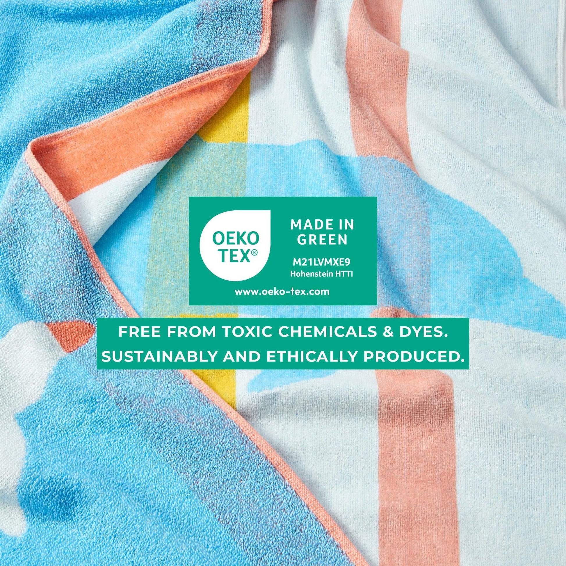 2 Pack Vibrant Beach Towels - Boca Collection - Best Buy Furniture