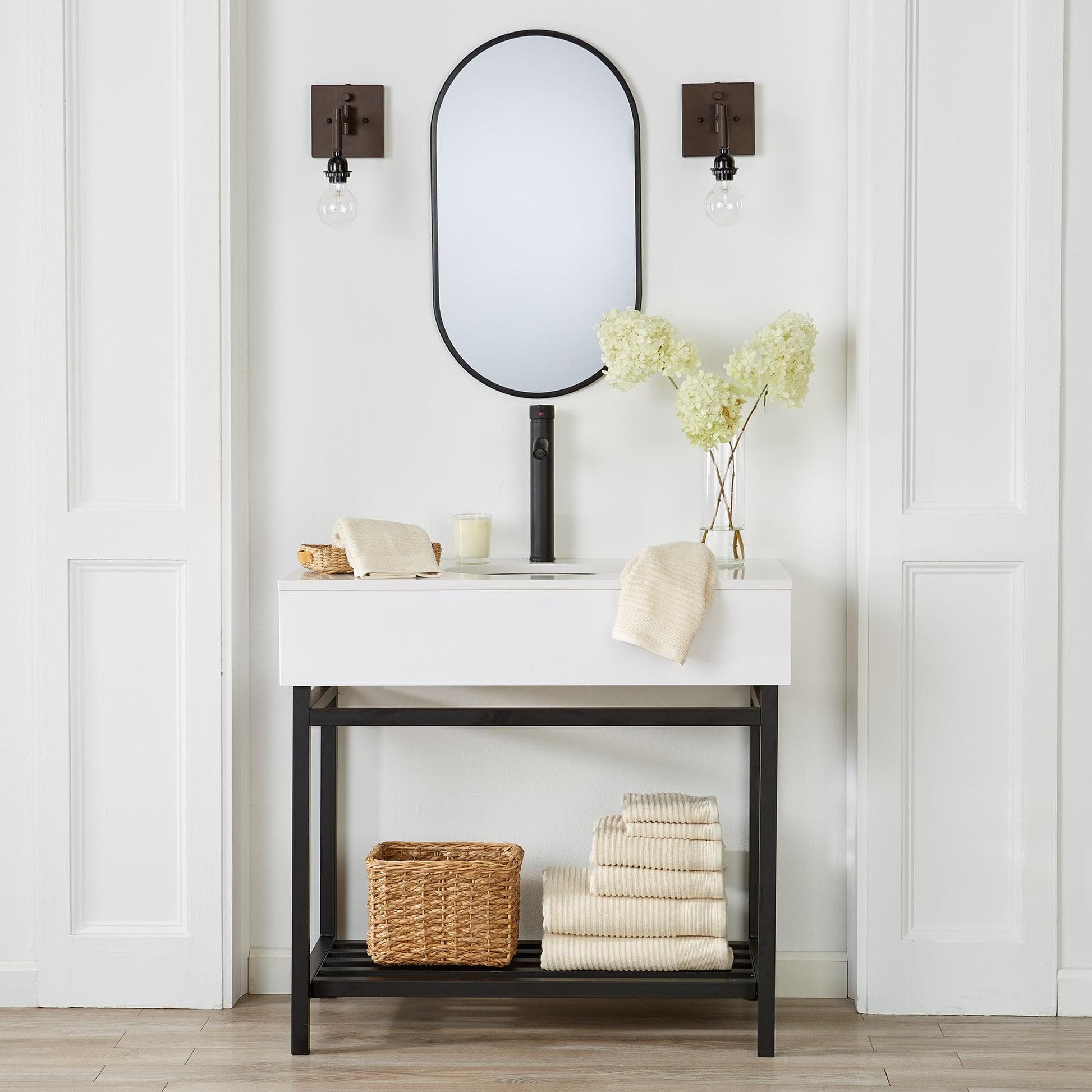 4 Pack Ribbed Hand Towels - Rori Collection - Best Buy Furniture